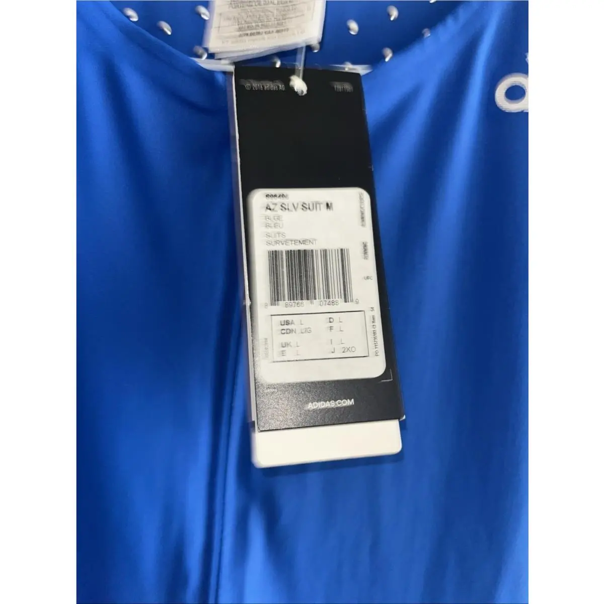 Adidas clothing - Adidas ADIZERO SPRINT - ADIZERO SPRINT - Blue (UPC: 889765998018) 2