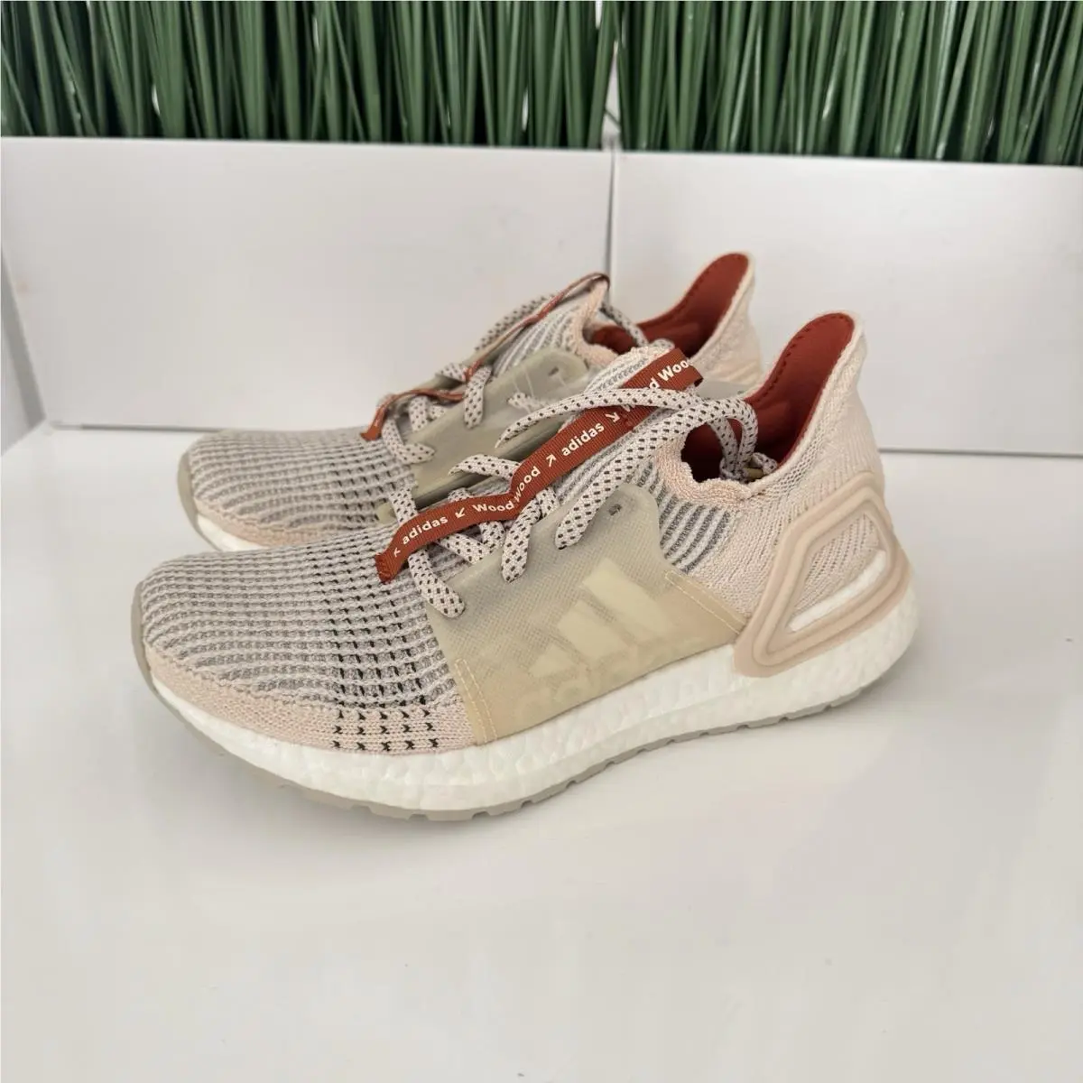 Adidas x Wood Wood Ultraboost 19 Nby Cream Linen EG1727 Womens Shoes Size 5