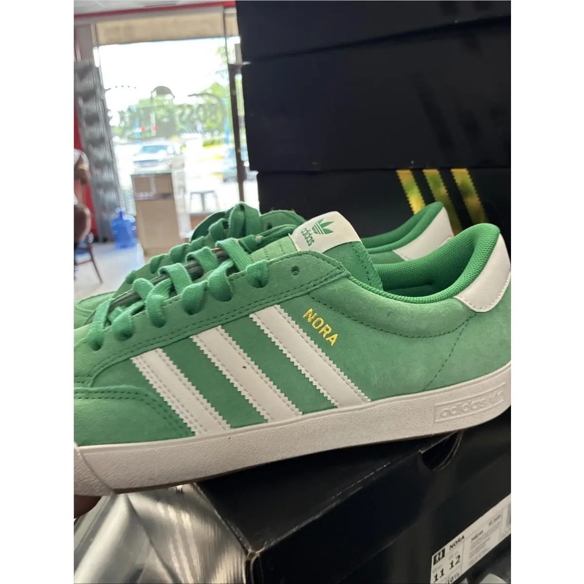 Adidas shoes - adidas Nora - Nora - JH8144 - Green 11