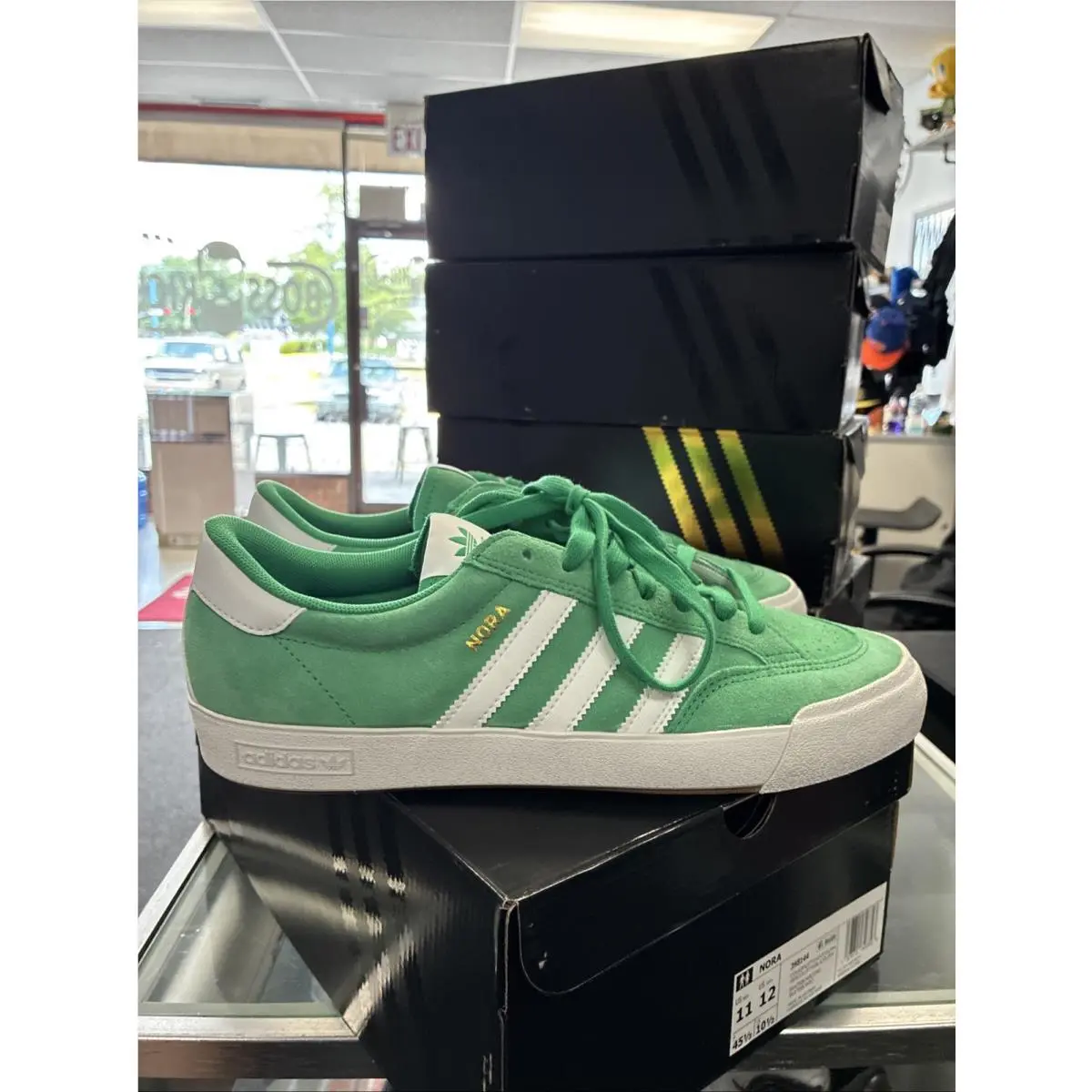Adidas shoes - adidas Nora - Nora - JH8144 - Green 5