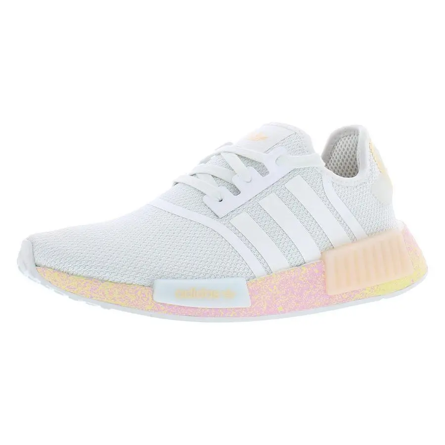 Adidas shoes - Cloud White/Bliss Orange, Main: White (UPC: 195746882888) 3