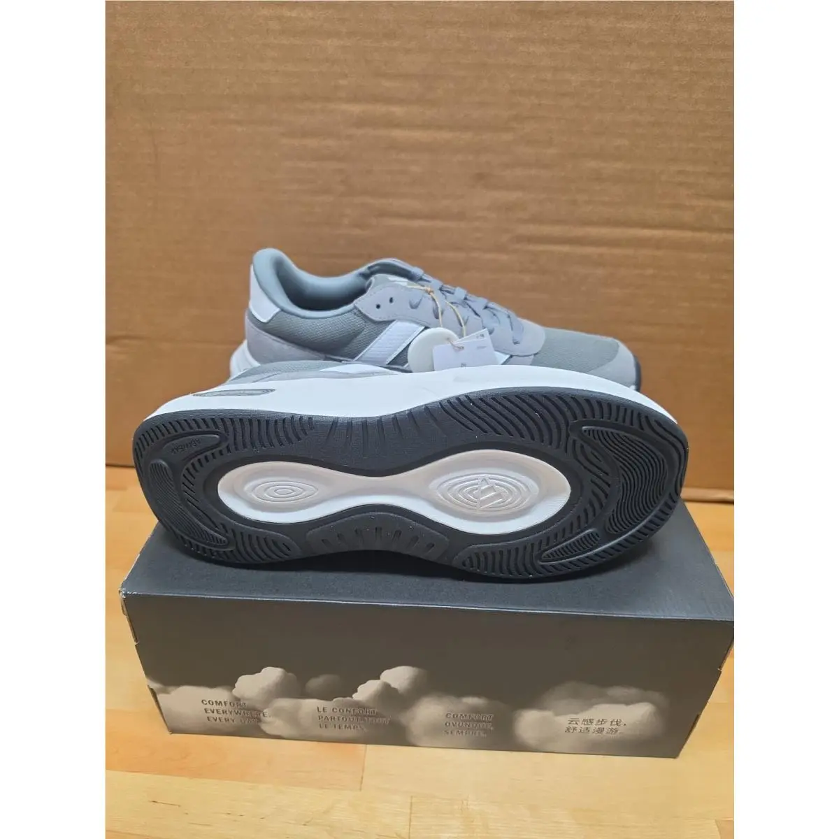 Adidas shoes - adidas Cloudfoam - Cloudfoam - Grey Four/Footwear White 4