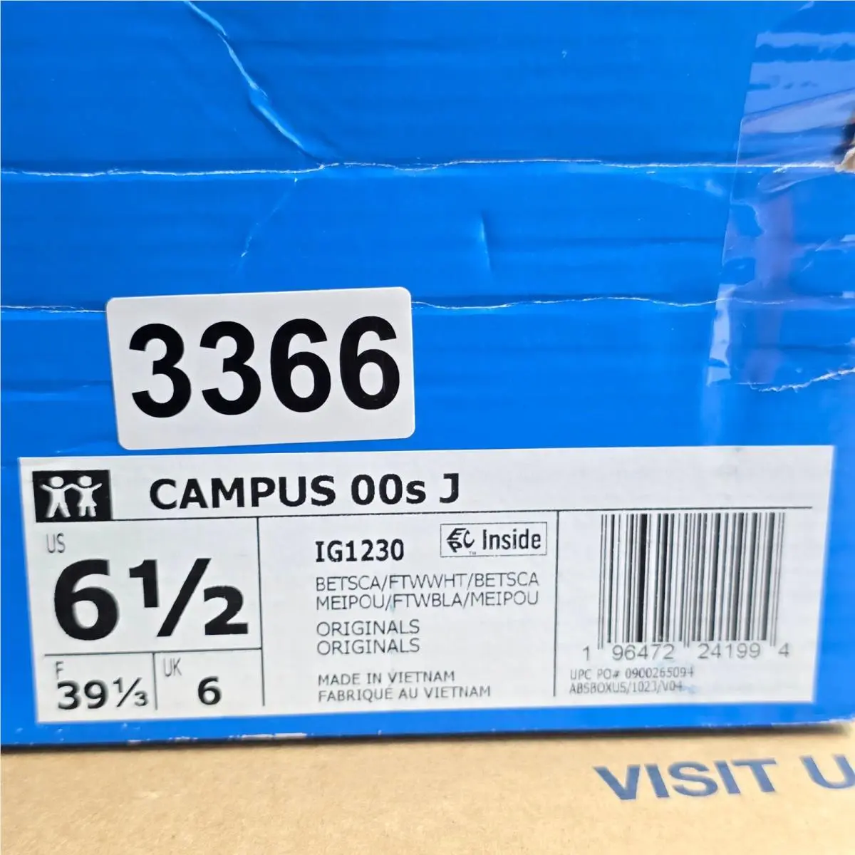 Adidas shoes - Campus 00s J - Campus - Red 11