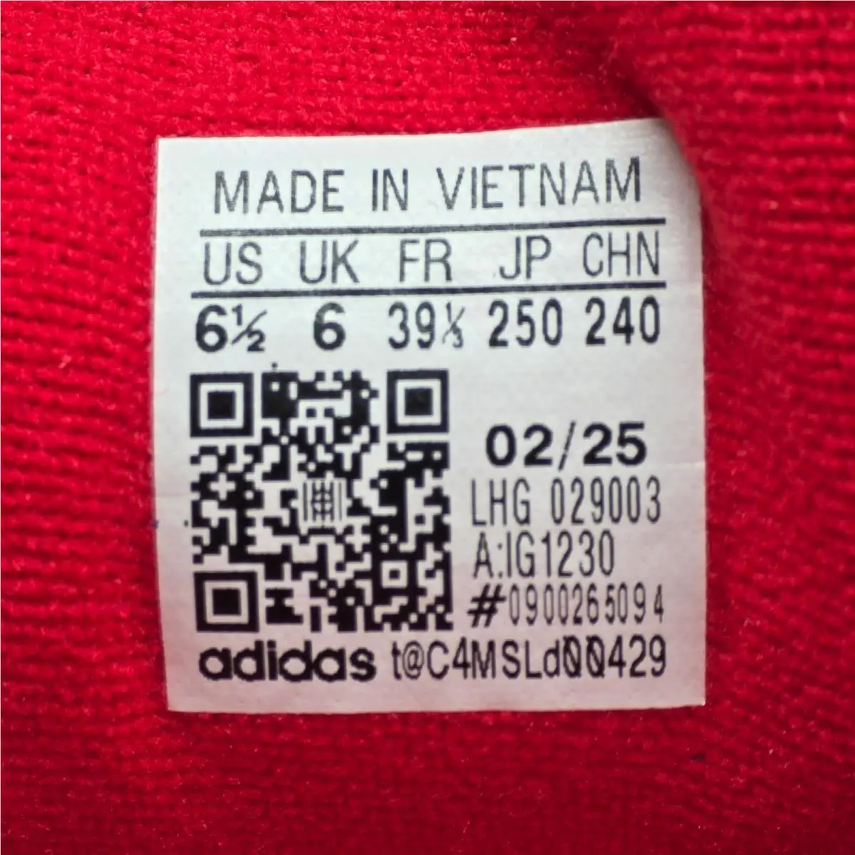 Adidas shoes - Campus 00s J - Campus - Red 1
