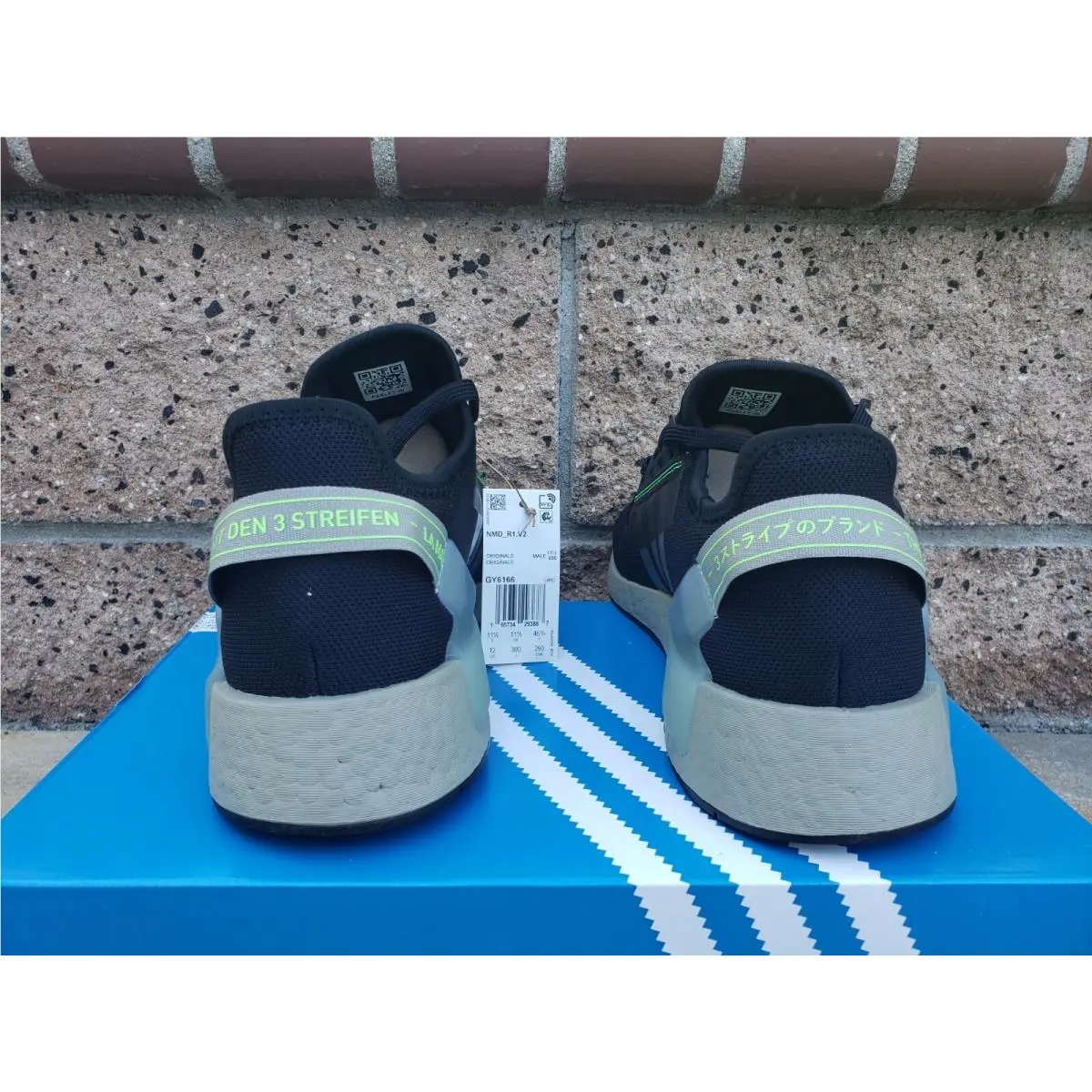 Adidas shoes - adidas NMD R1 V2 - NMD - GY6166 - Black 3