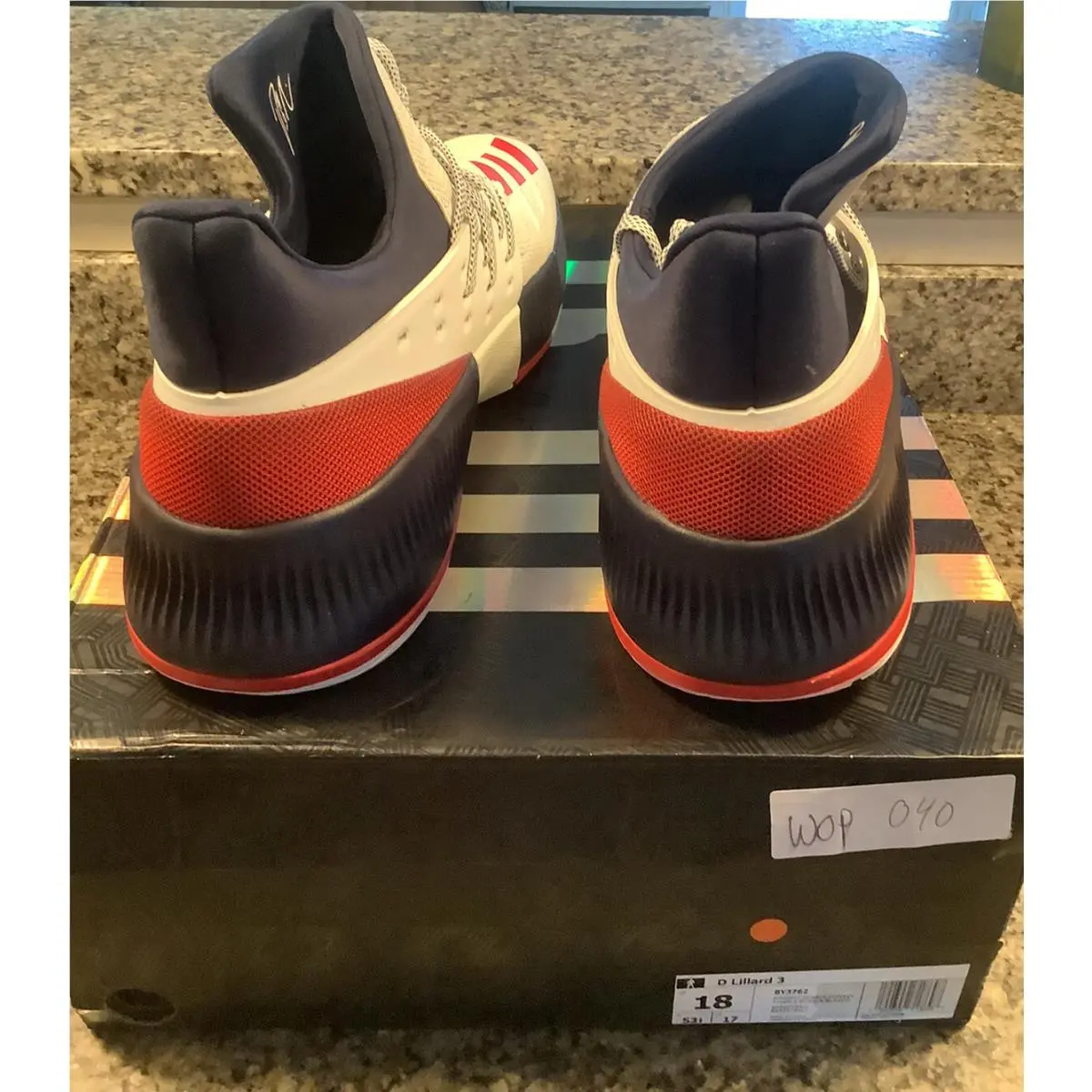 Adidas shoes - adidas Dame 3 - Dame - BY3762 or BY3760 - White 3