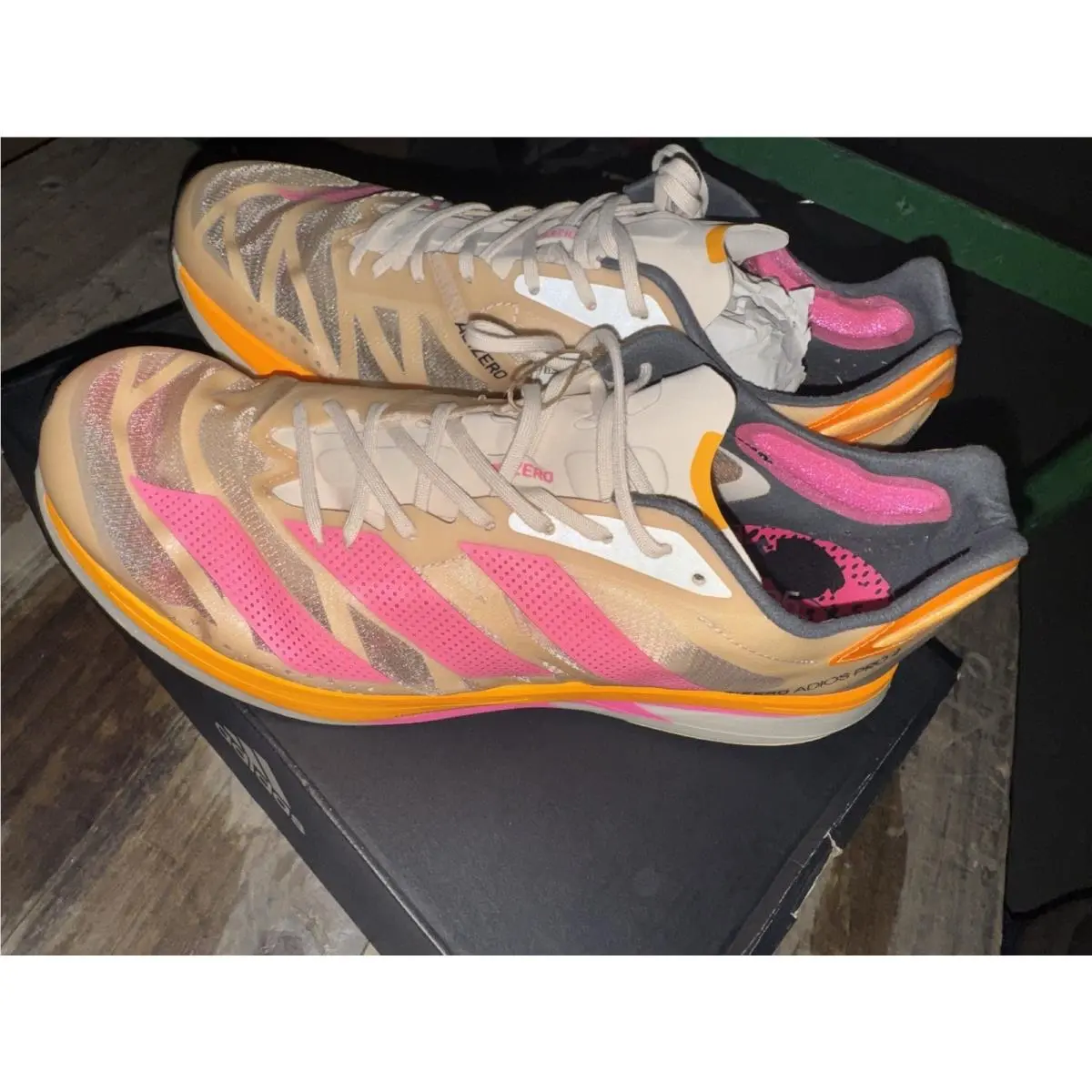 Adidas shoes - adidas adizero Adios - adizero Adios - H67508 - White 1