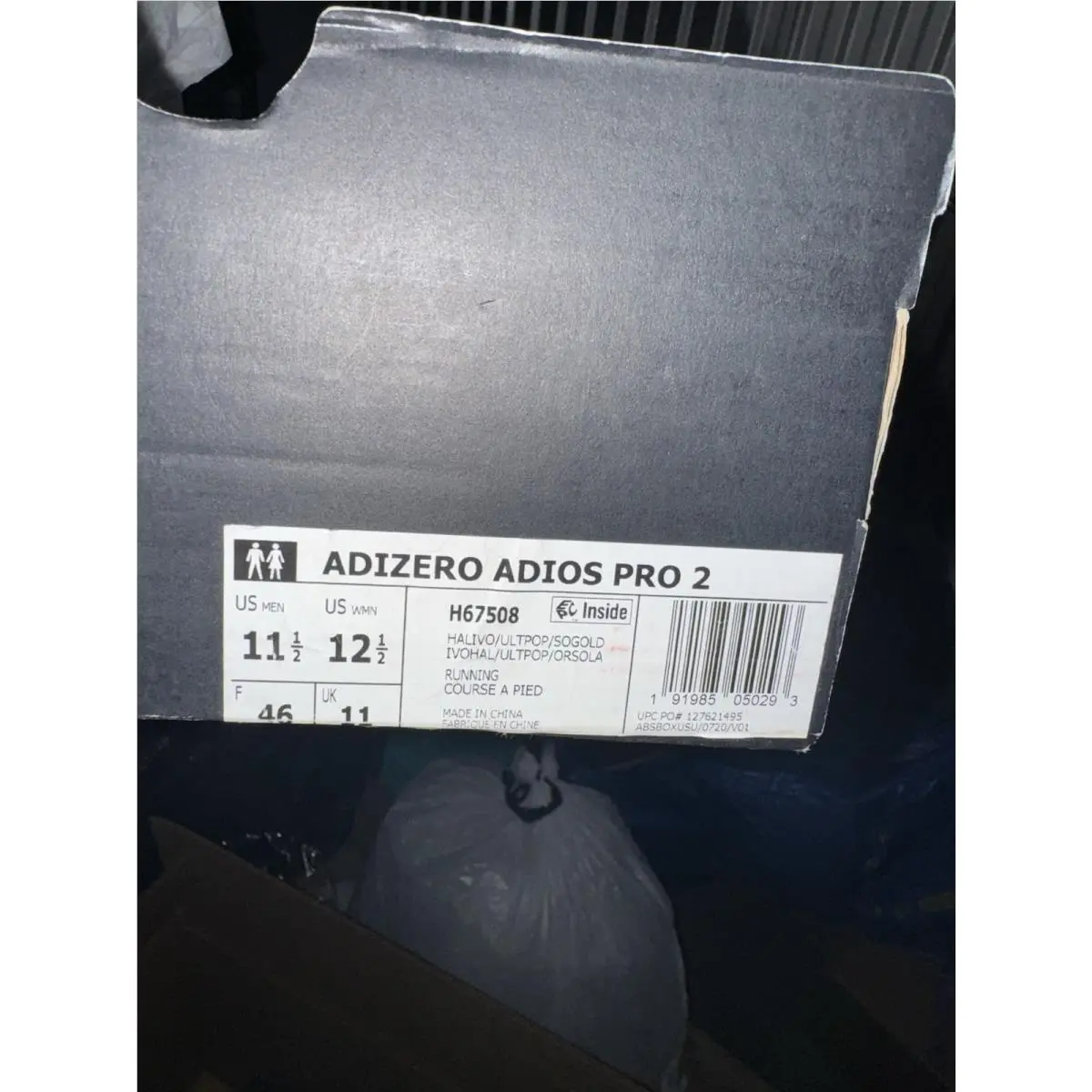 Adidas shoes - adidas adizero Adios - adizero Adios - H67508 - White 6