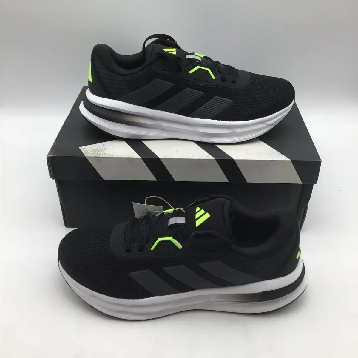 Galaxy 7 M Mens Running Shoes Black Carbon Lucid Lemon JQ2625 Size 9 by Adidas