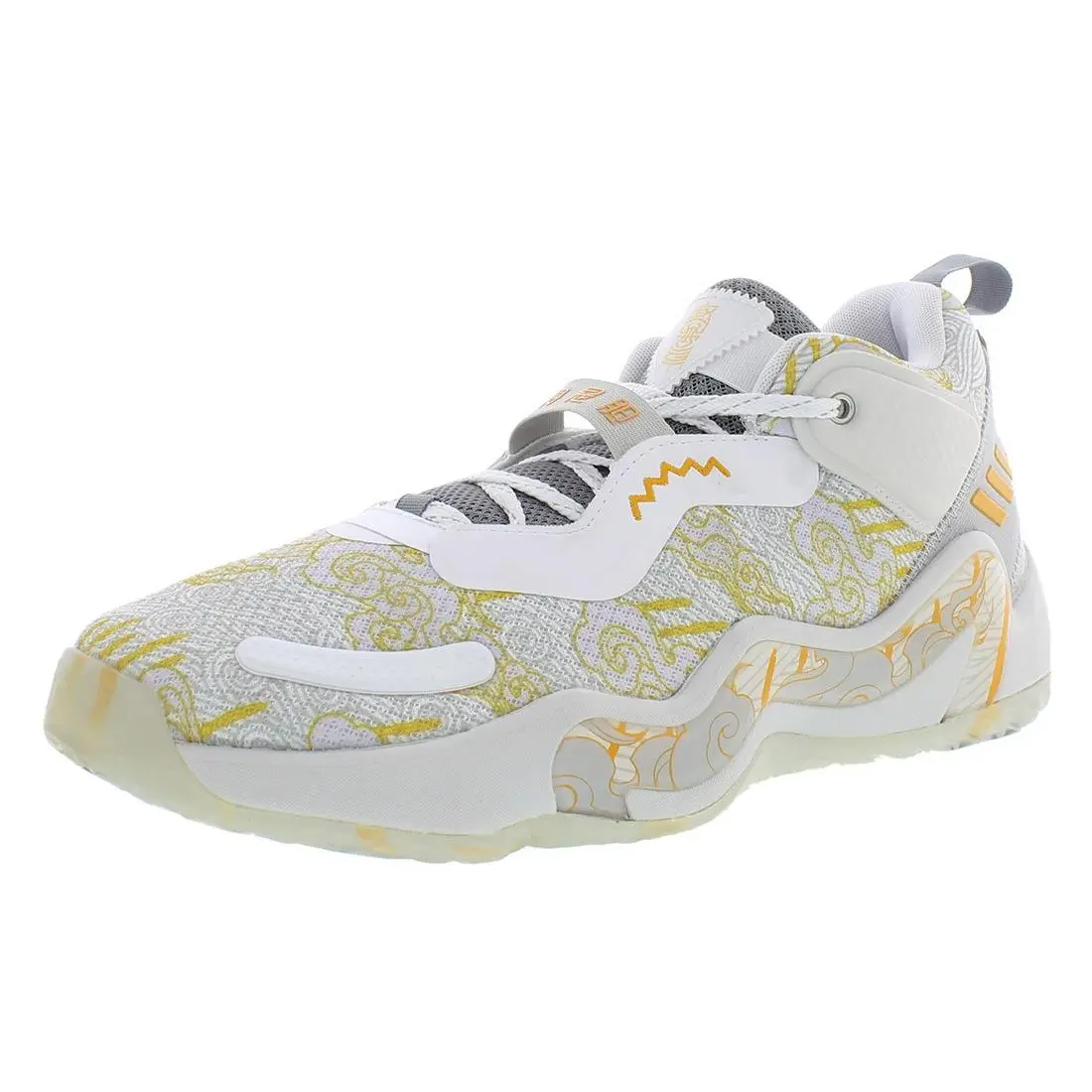 Adidas shoes - White/Team Collegiate Gold/Grey One, Main: White (UPC: 195746387888) 0