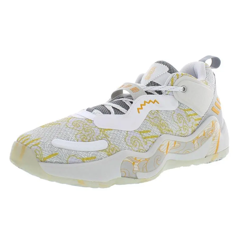 Adidas shoes - White/Team Collegiate Gold/Grey One, Main: White (UPC: 195746387888) 3