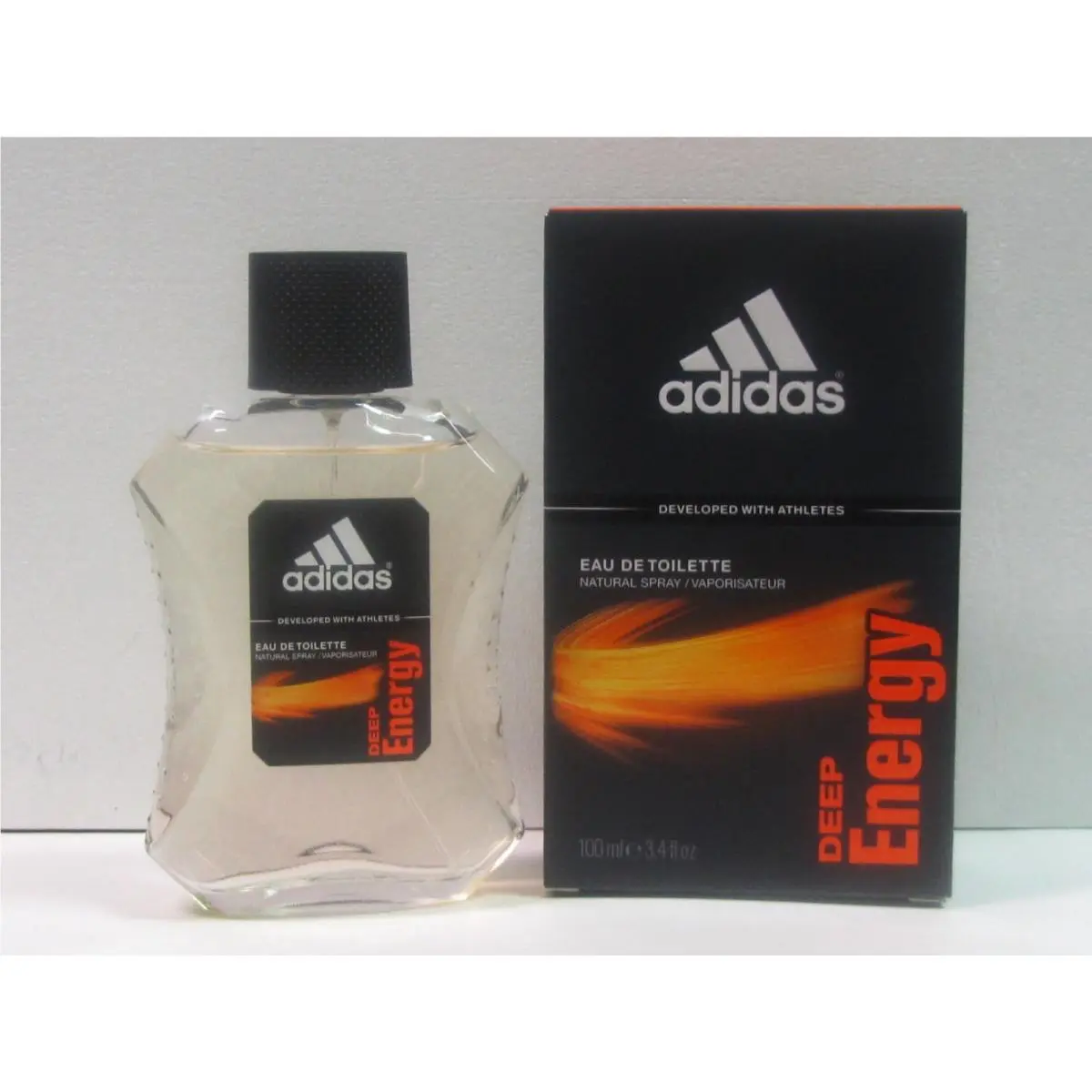 Deep Energy For Men 3.4 oz Eau de Toilette Spray Vintage Rare by Adidas