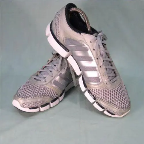 CC Climacool Oscillation Running Shoes Gray/silver/navy Men`s Size 10-1/2 by Adidas