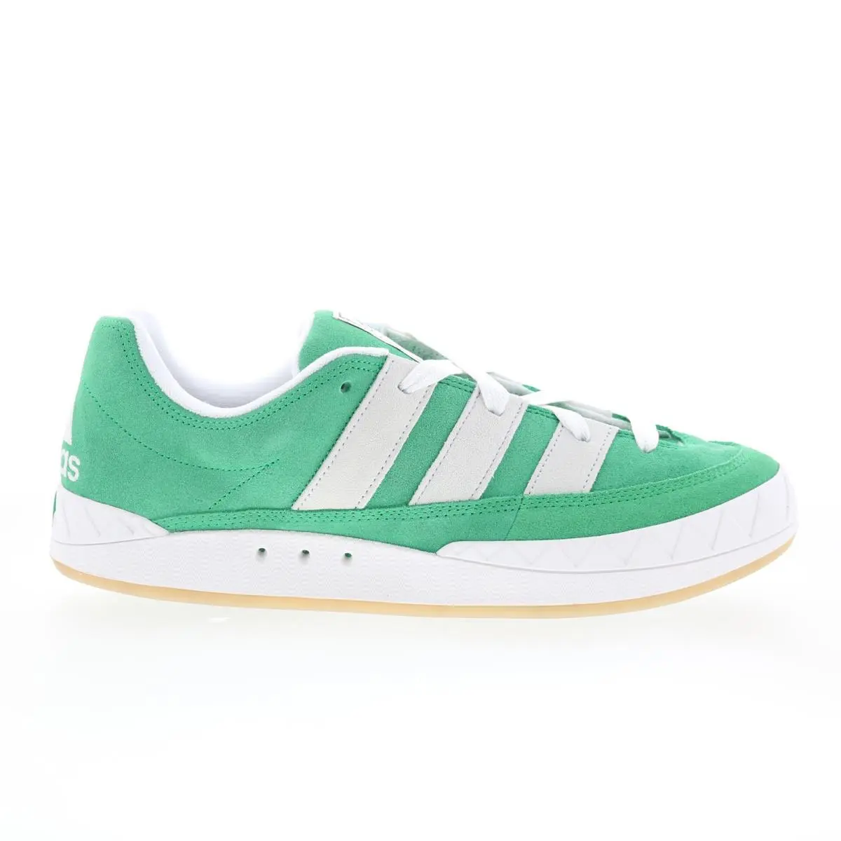Adimatic GZ6202 Mens Green Suede Lace Up Lifestyle Sneakers Shoes 13 by Adidas