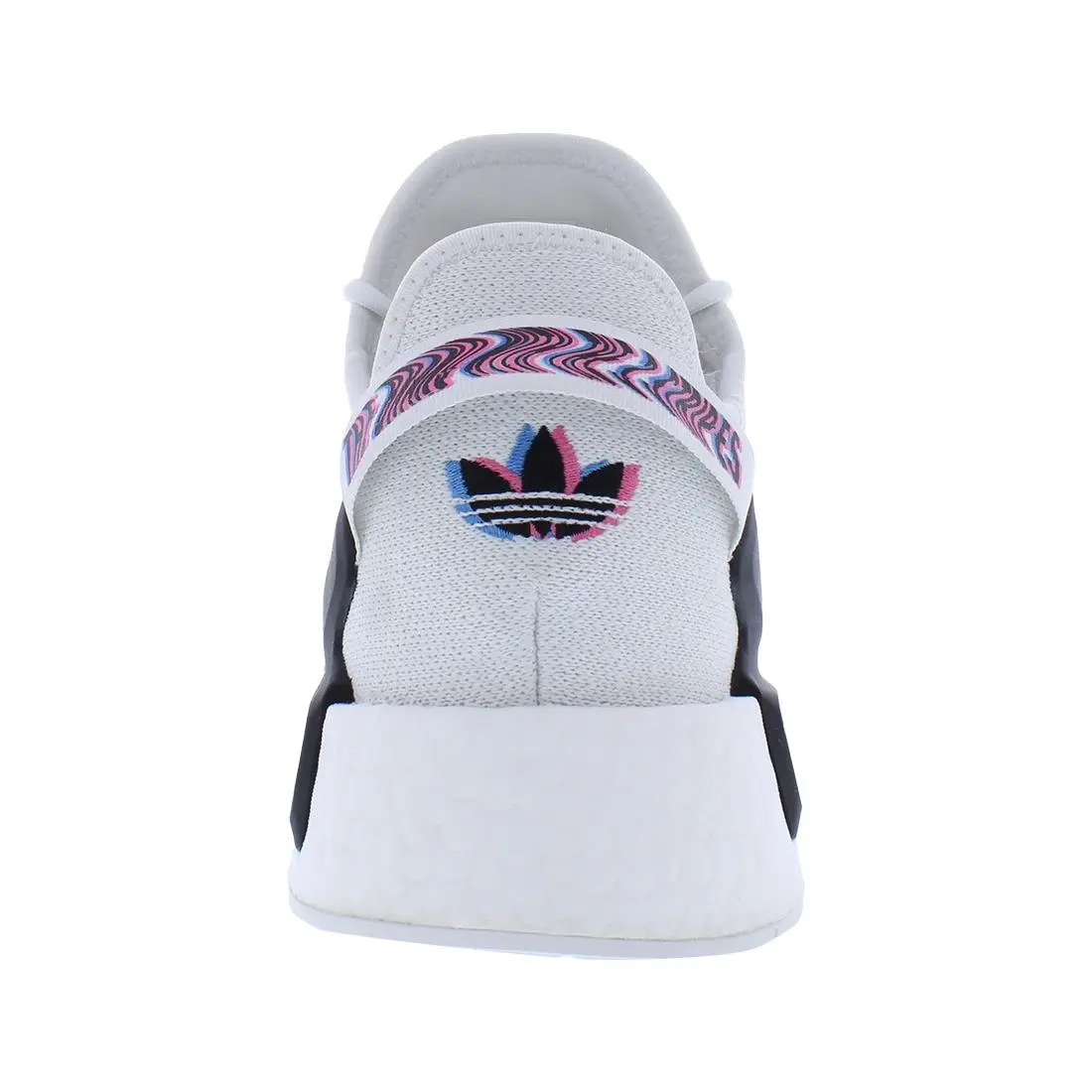 Adidas shoes - White/Black/Pink/Blue, Main: White (UPC: 196463071876) 2