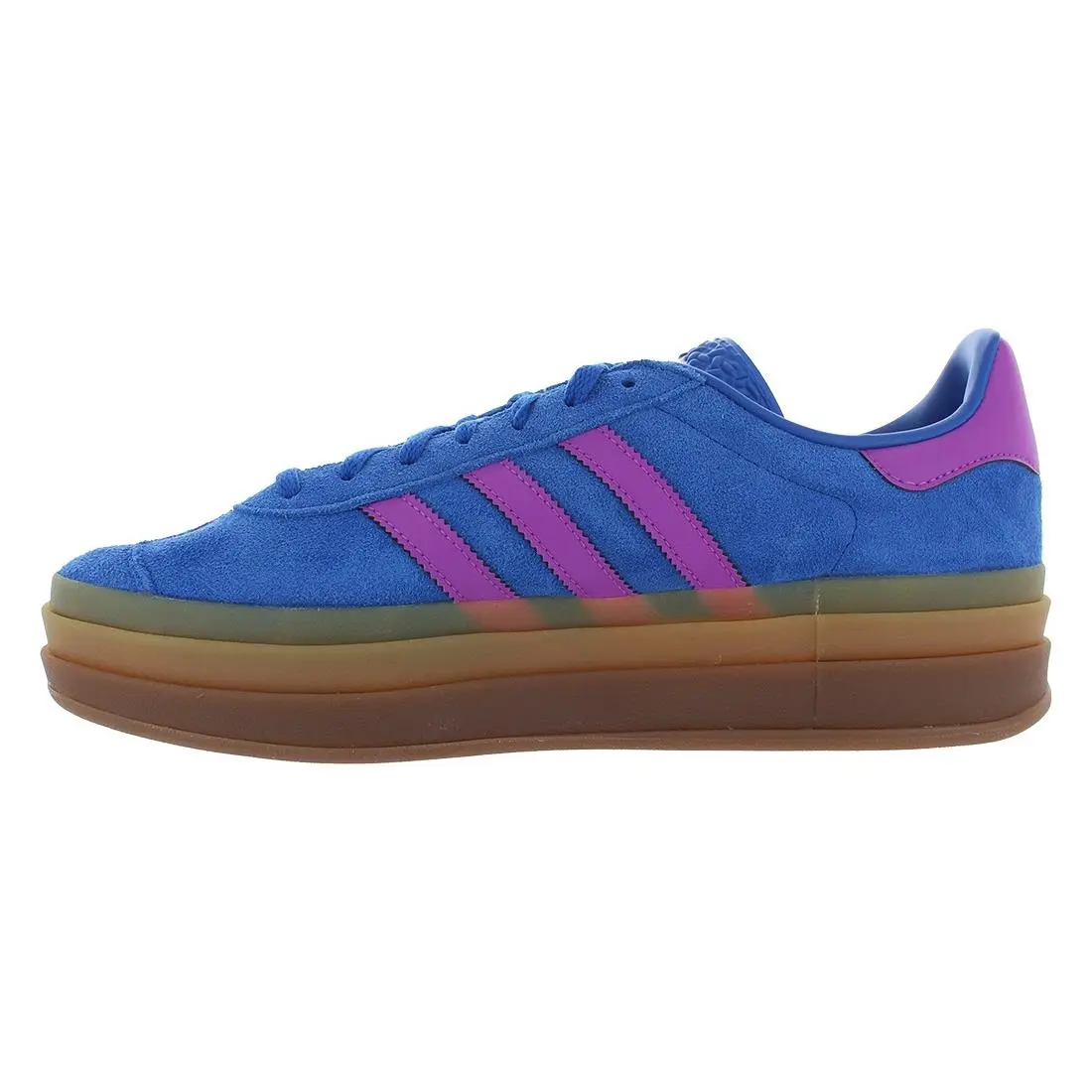 Adidas shoes - Blue/Purple/Gum (UPC: 196477454573) 1
