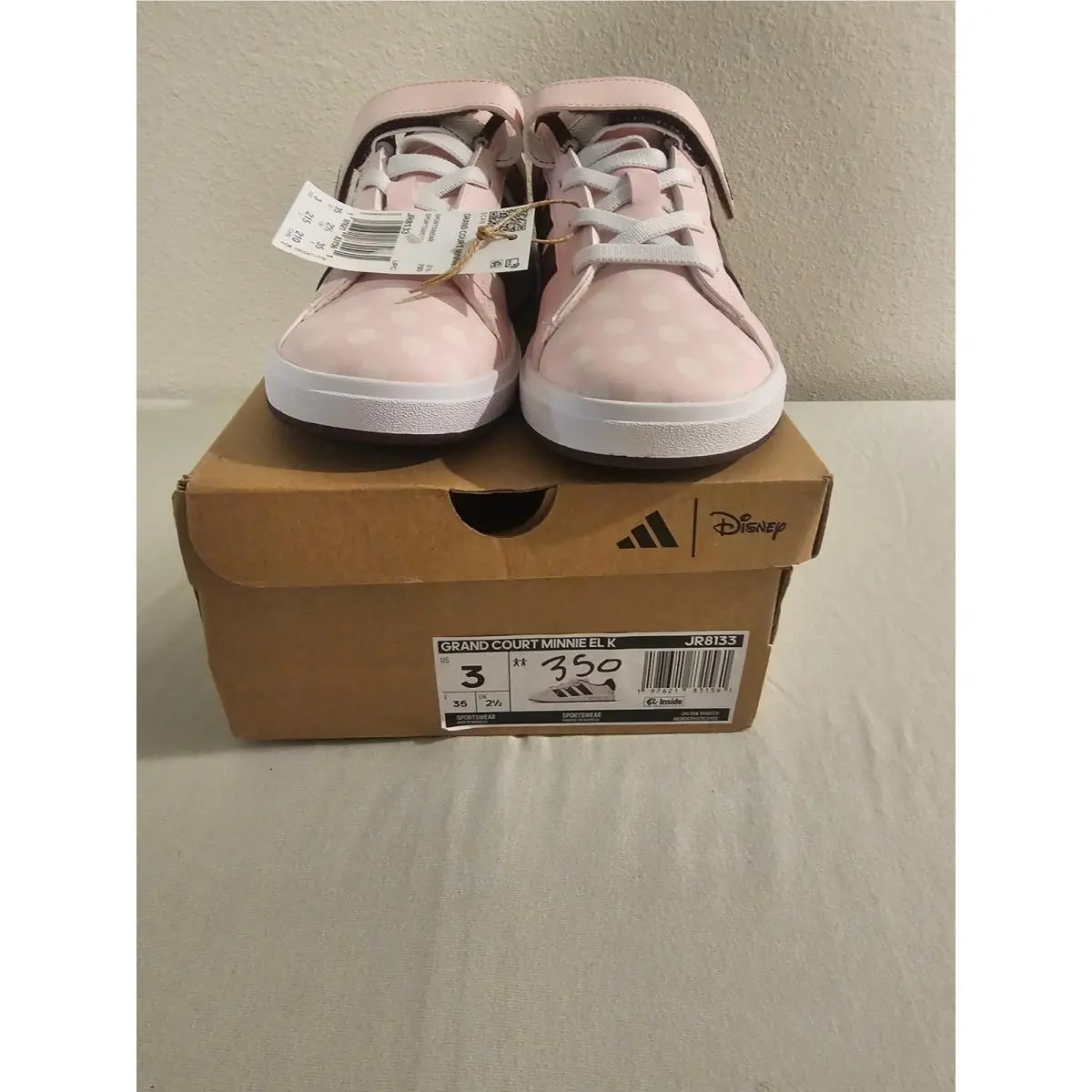 Adidas shoes - Grand Court Minnie EL K - Pink 6
