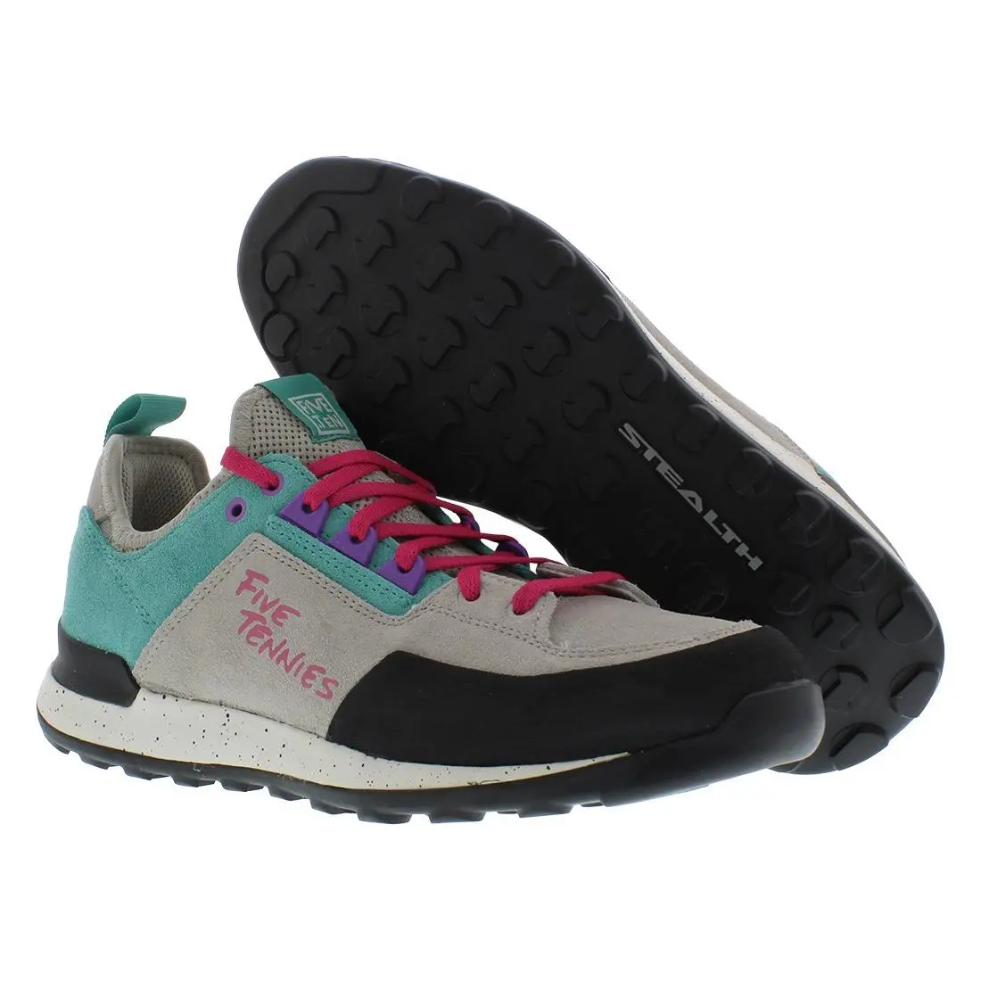 Five Tennie Mens Shoes Size 6 Color: Light Brown/true Green/real Magenta by Adidas