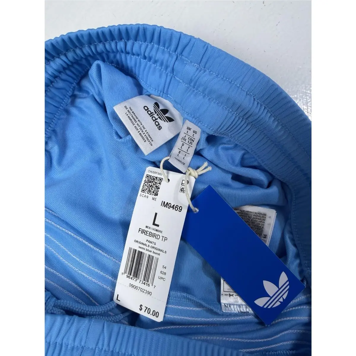 Adidas clothing - ADIDAS ORIGINALS ADICOLOR FIREBIRD - ORIGINALS ADICOLOR FIREBIRD - IM9469 - Blue 2