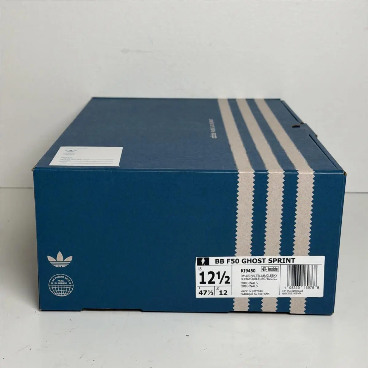 Adidas shoes - F50 Ghost Sprint Bad Bunny - KI9450 - Dark Marine/Light Blue/Clear Sky (UPC: 198333169645) 7