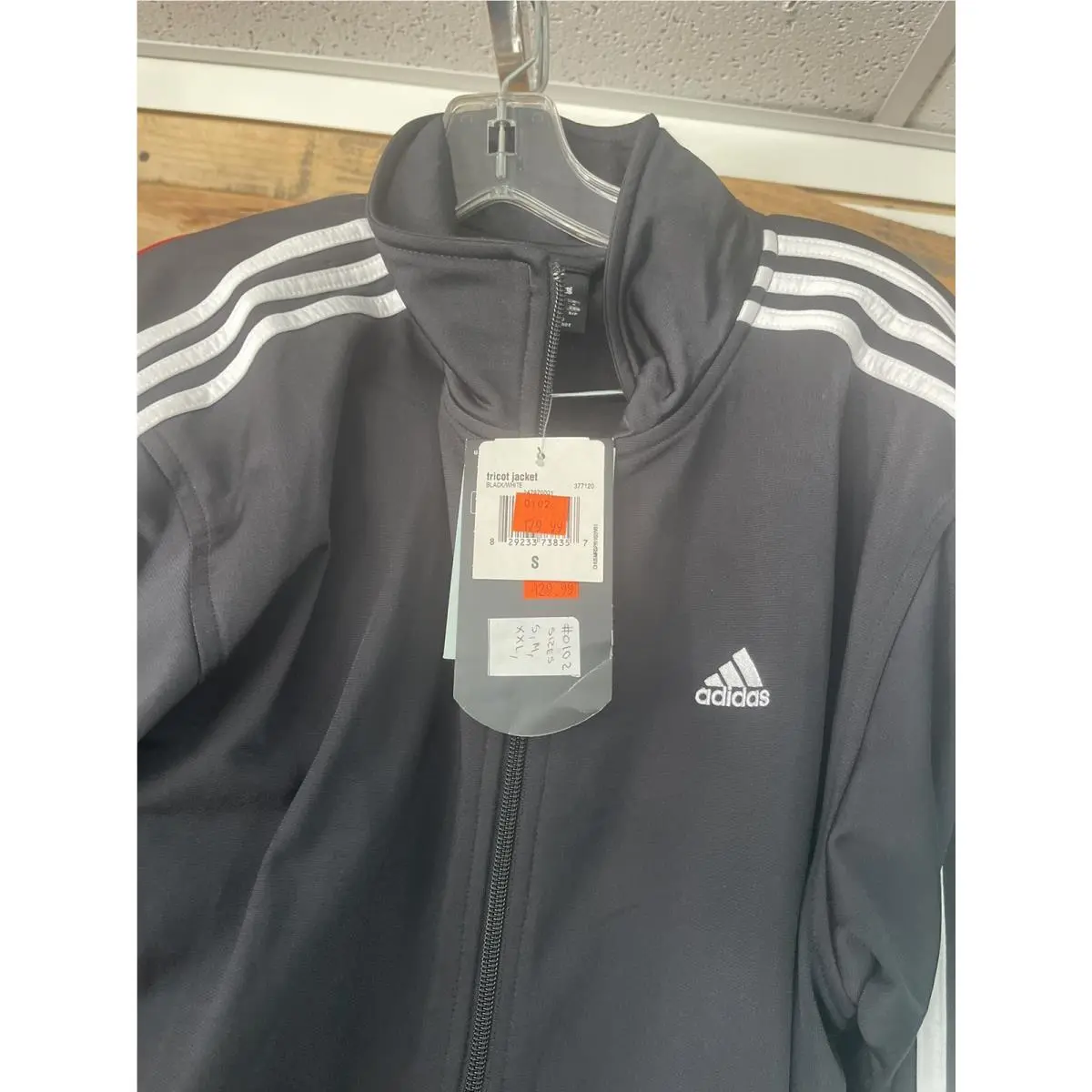 Vintage Y2K  3 Stripe 2 Pc Sweat Suit Jacket Pants S by Adidas