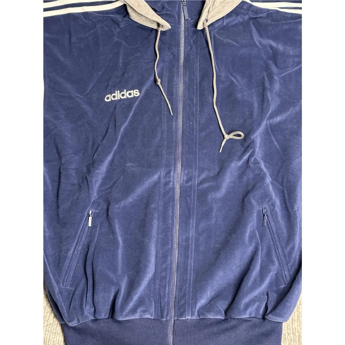 Adidas clothing - Adidas Velour - Velour - Blue 1