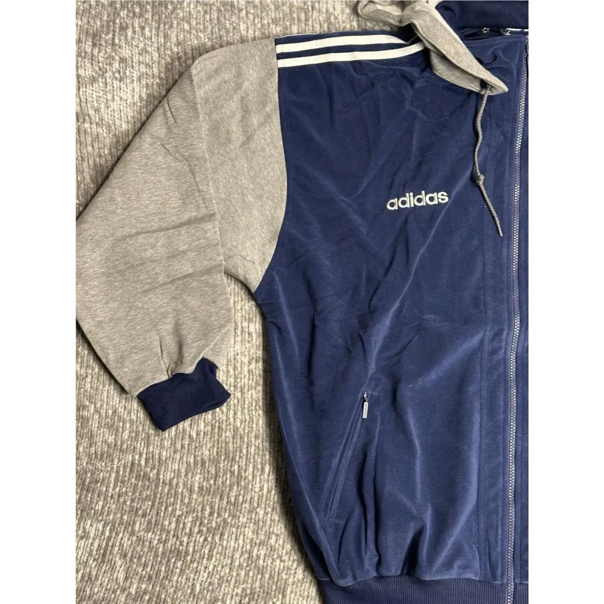 Adidas clothing - Adidas Velour - Velour - Blue 2