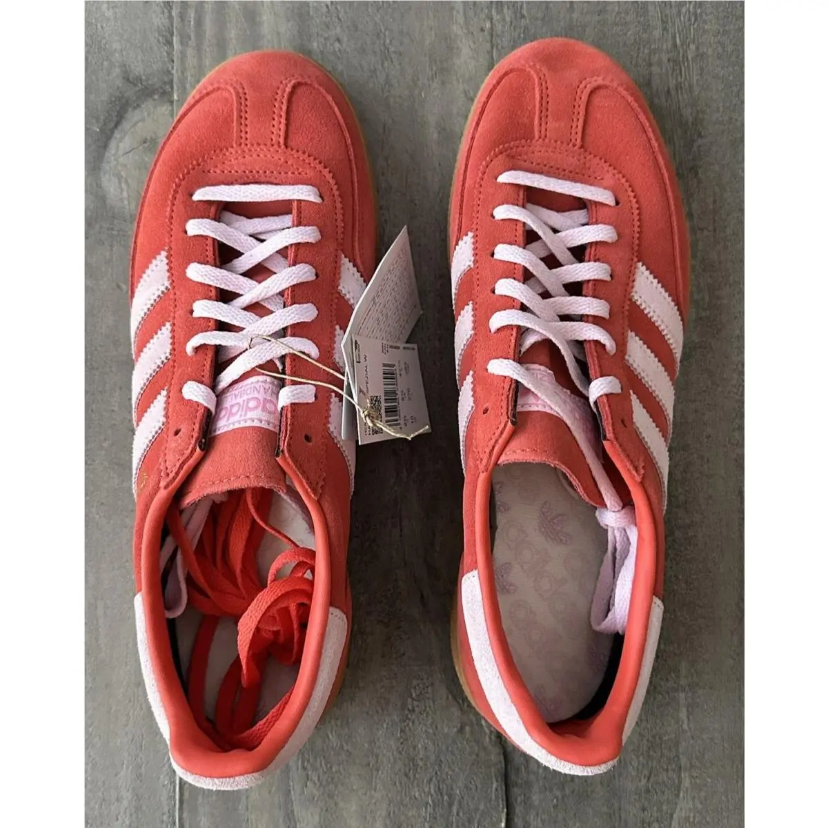 Adidas shoes - adidas Handball Spezial - Handball Spezial - IE5894 - Bright Red Clear Pink Gum (UPC: 4066765238993) 10