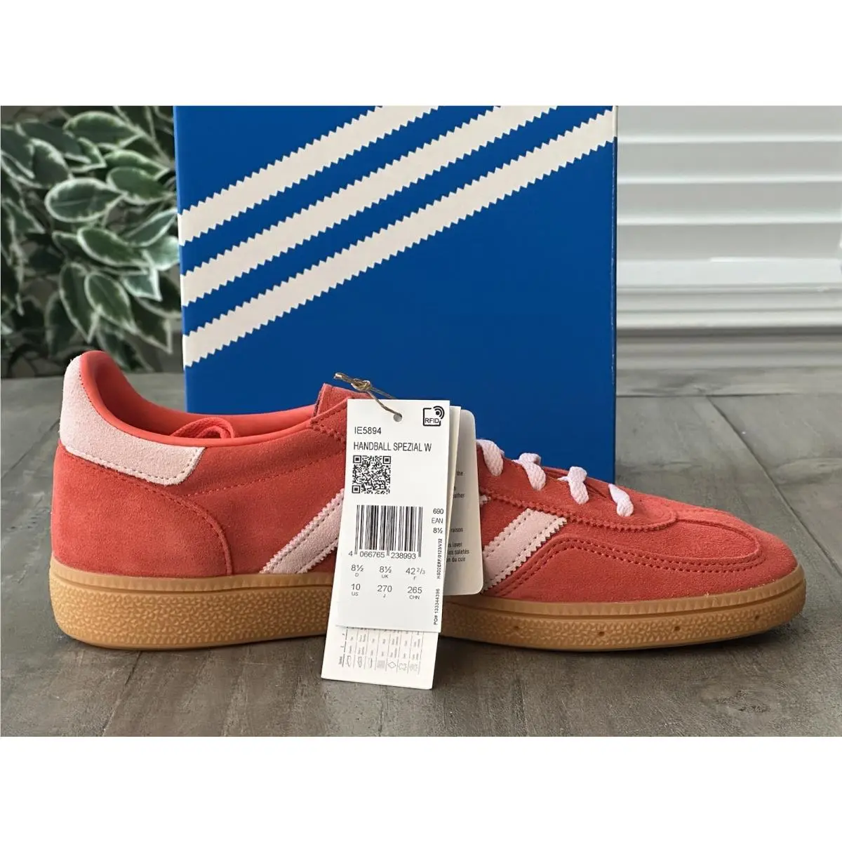 Adidas shoes - adidas Handball Spezial - Handball Spezial - IE5894 - Bright Red Clear Pink Gum (UPC: 4066765238993) 13