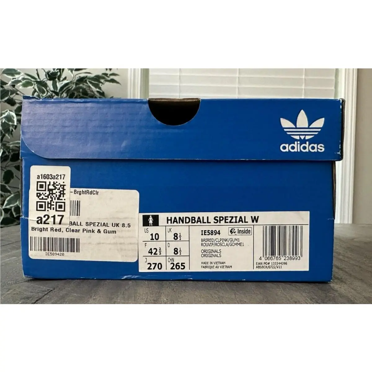 Adidas shoes - adidas Handball Spezial - Handball Spezial - IE5894 - Bright Red Clear Pink Gum (UPC: 4066765238993) 15
