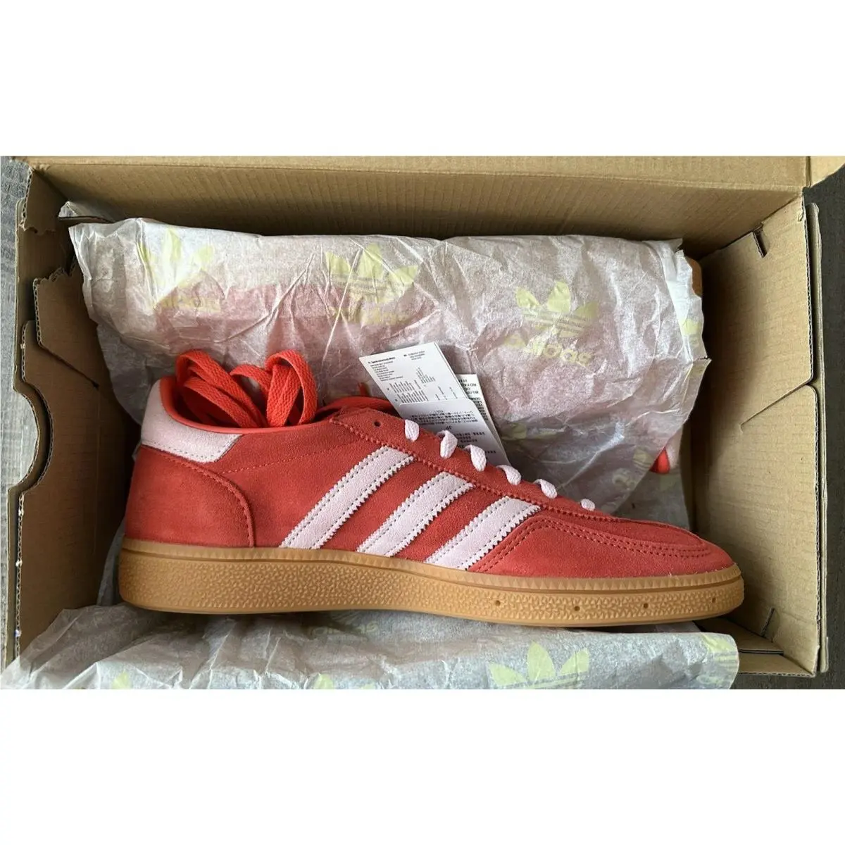 Adidas shoes - adidas Handball Spezial - Handball Spezial - IE5894 - Bright Red Clear Pink Gum (UPC: 4066765238993) 0