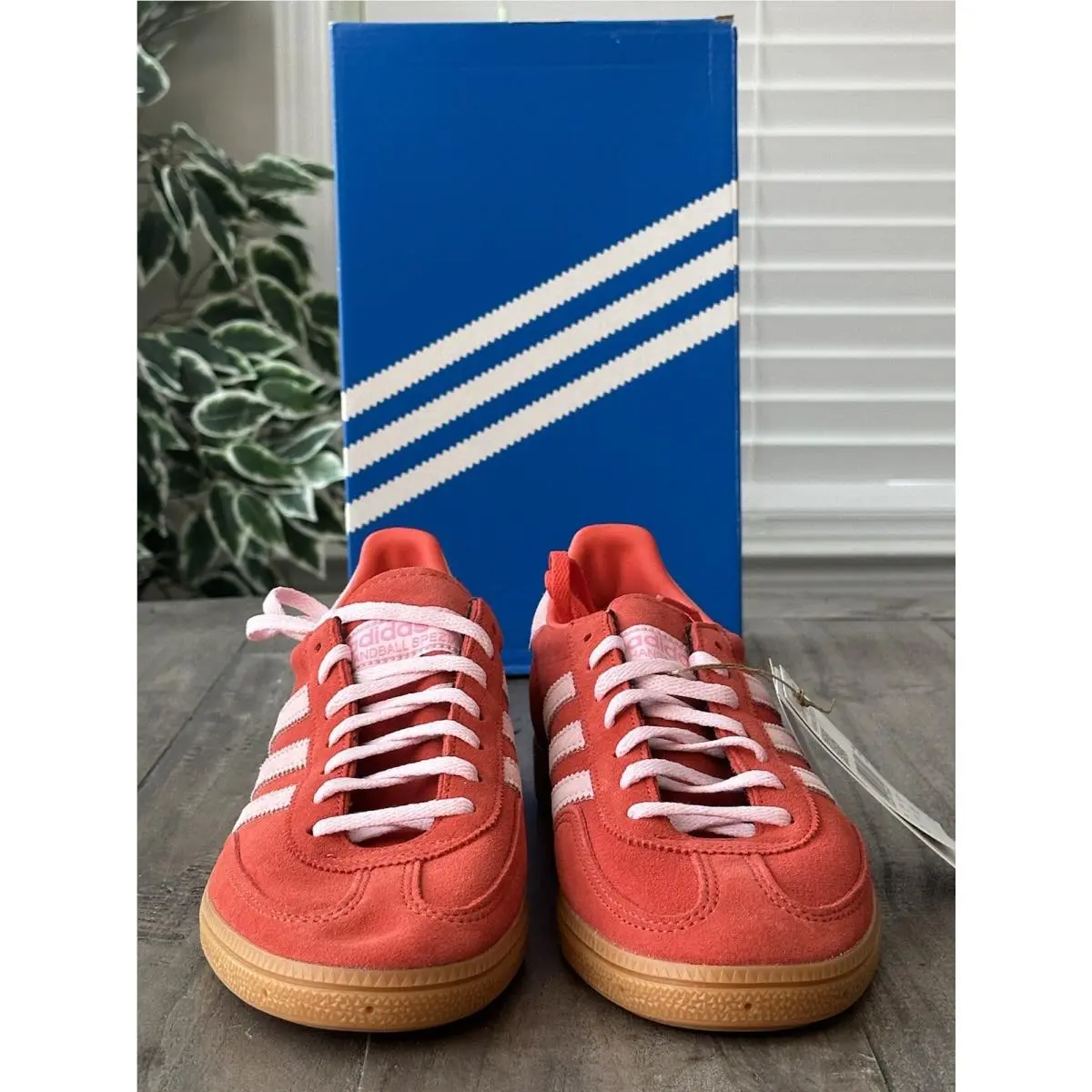 Adidas shoes - adidas Handball Spezial - Handball Spezial - IE5894 - Bright Red Clear Pink Gum (UPC: 4066765238993) 1