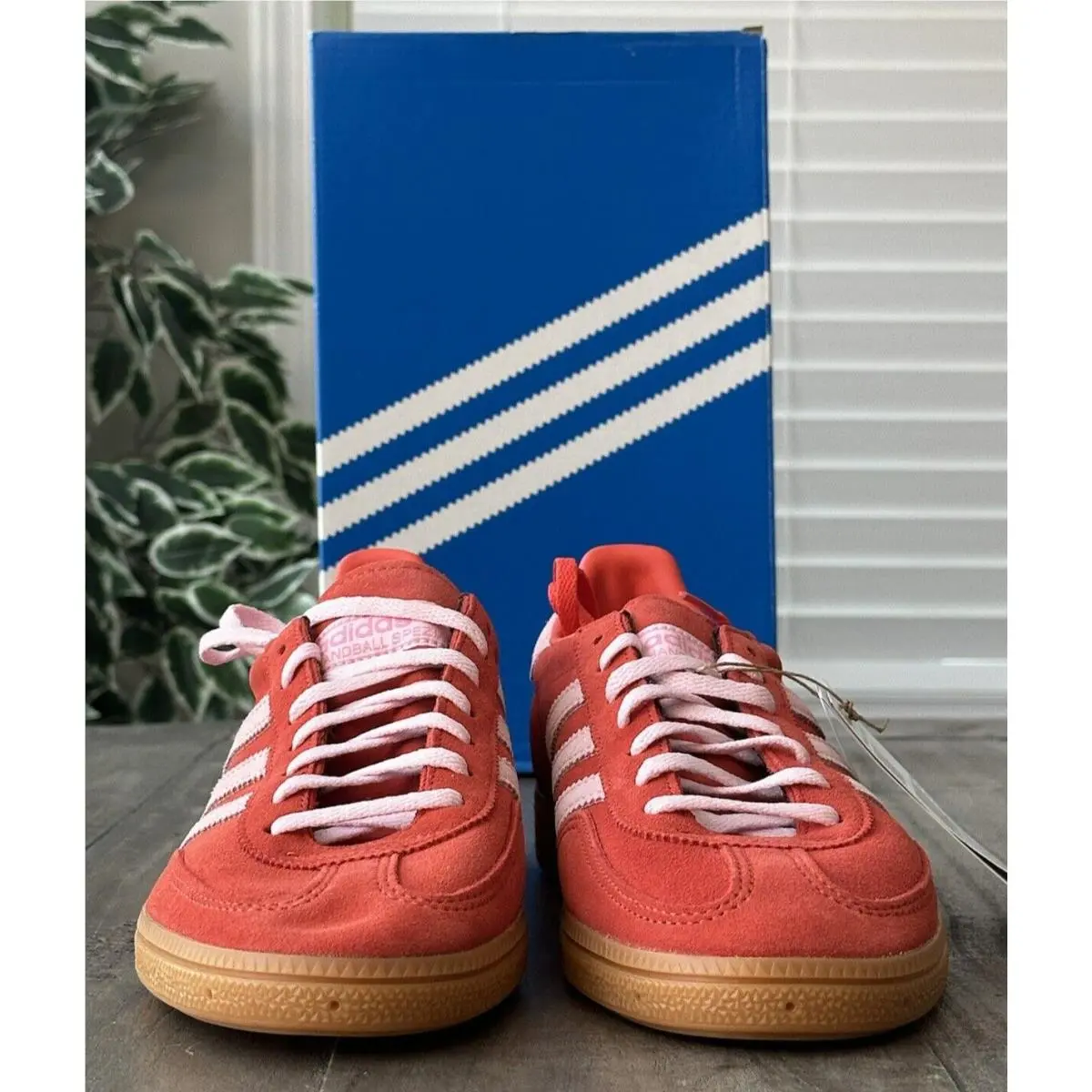 Adidas shoes - adidas Handball Spezial - Handball Spezial - IE5894 - Bright Red Clear Pink Gum (UPC: 4066765238993) 2