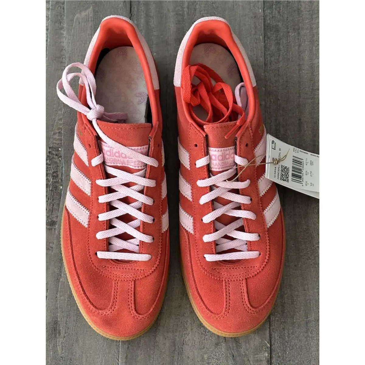 Adidas shoes - adidas Handball Spezial - Handball Spezial - IE5894 - Bright Red Clear Pink Gum (UPC: 4066765238993) 3