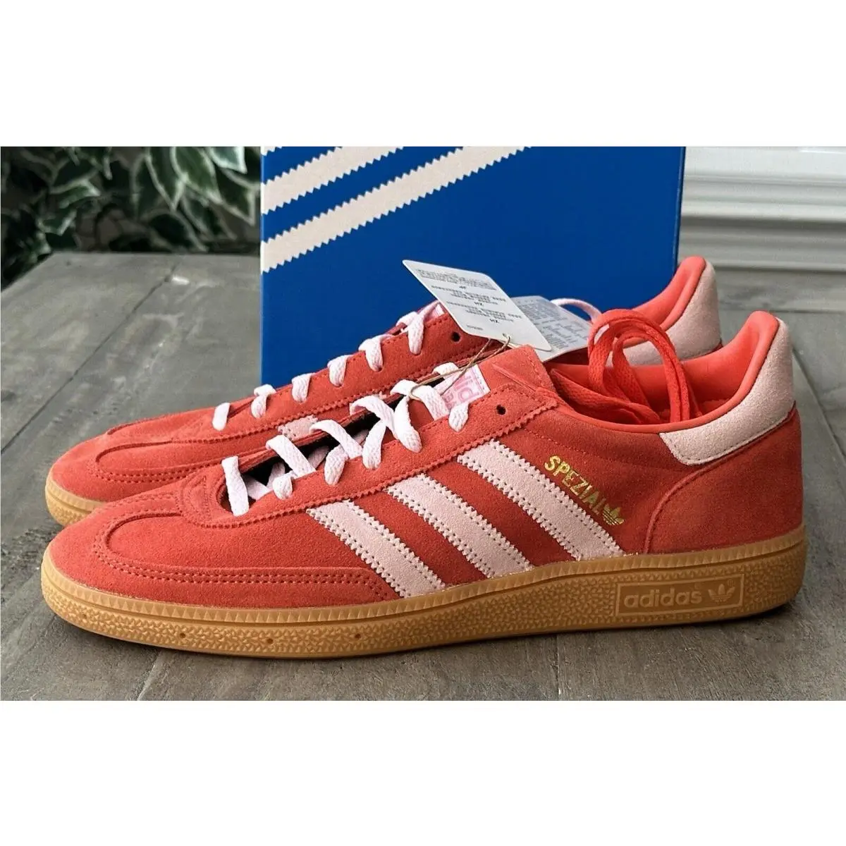 Adidas shoes - adidas Handball Spezial - Handball Spezial - IE5894 - Bright Red Clear Pink Gum (UPC: 4066765238993) 5