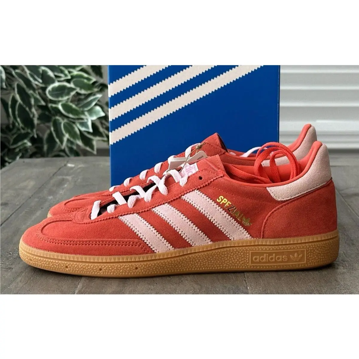 Adidas shoes - adidas Handball Spezial - Handball Spezial - IE5894 - Bright Red Clear Pink Gum (UPC: 4066765238993) 6