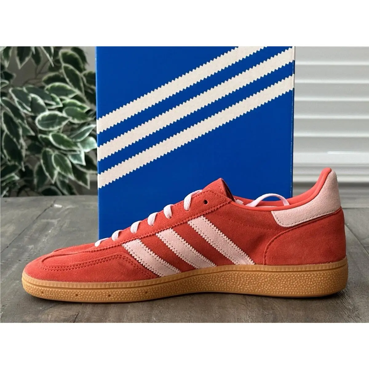 Adidas shoes - adidas Handball Spezial - Handball Spezial - IE5894 - Bright Red Clear Pink Gum (UPC: 4066765238993) 7