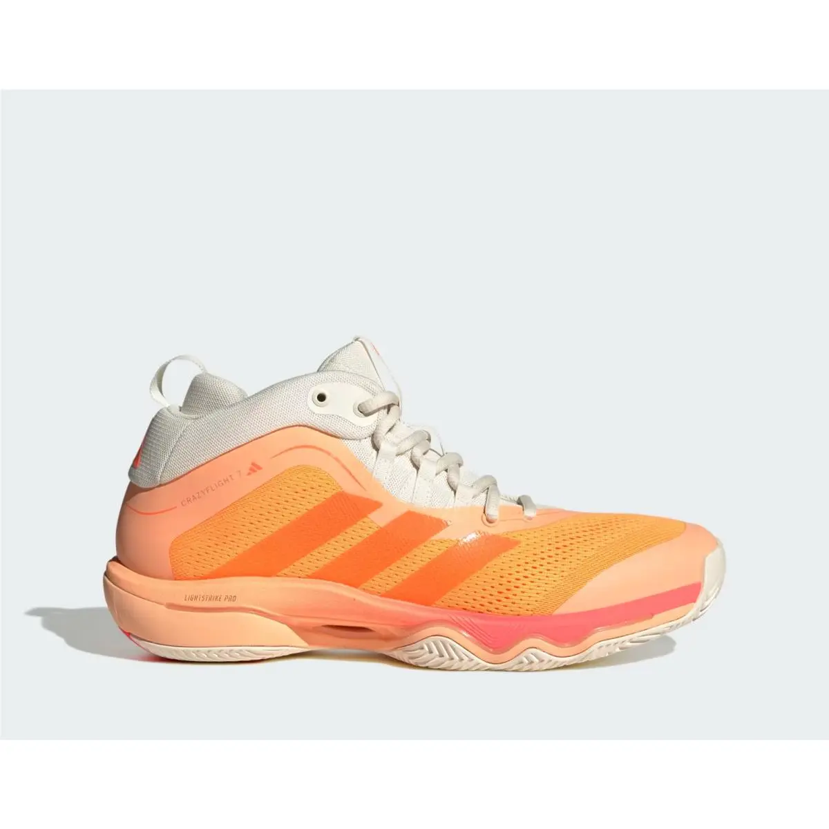 Men`s Size 16 -adidas Crazyflight 7 Mid Orange/white Volleyball Shoes KK3235 by Adidas