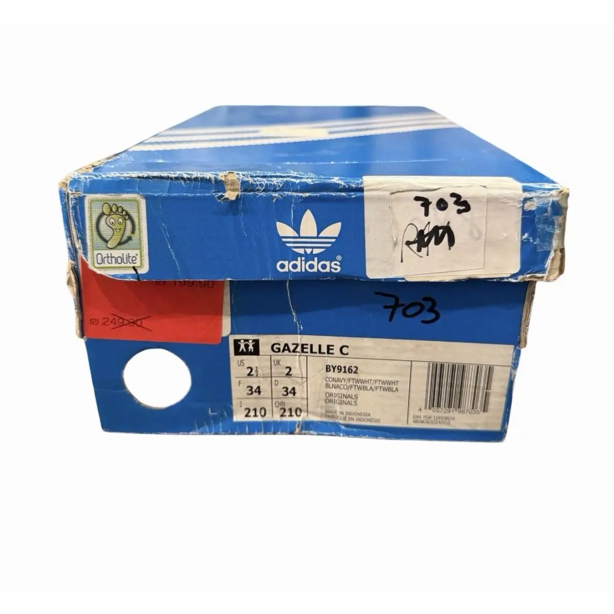Adidas shoes - Adidas Gazelle C - Gazelle - Multicolor (UPC: 4057291987035) 9