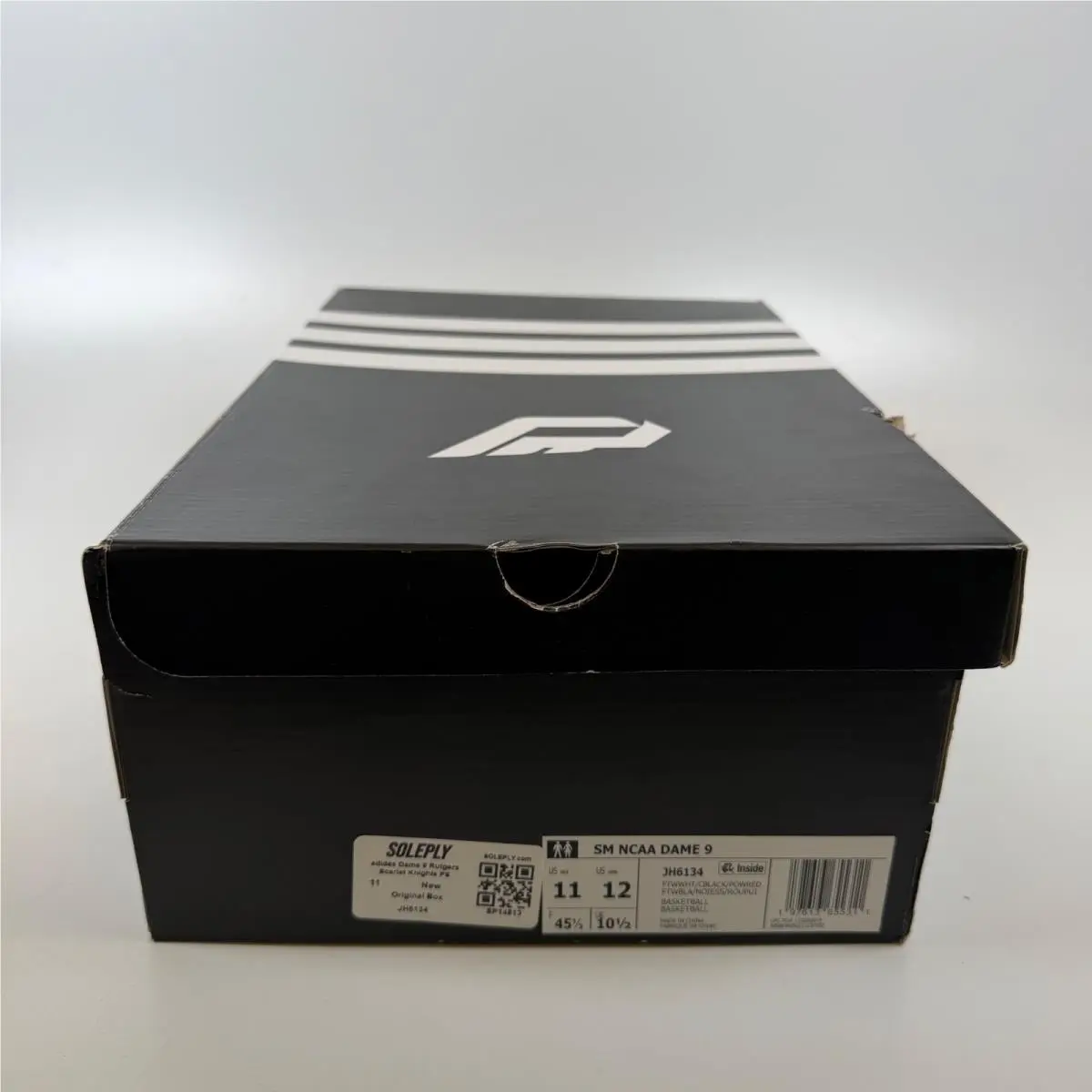 Adidas shoes - Dame 9 Rutgers PE - Dame Rutgers - White 6