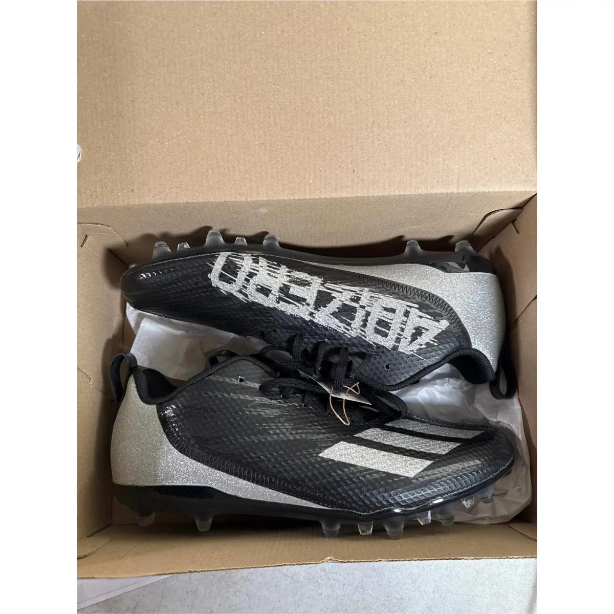 Adidas shoes - Black/Night Metallic/Black (UPC: 195748441687) 8