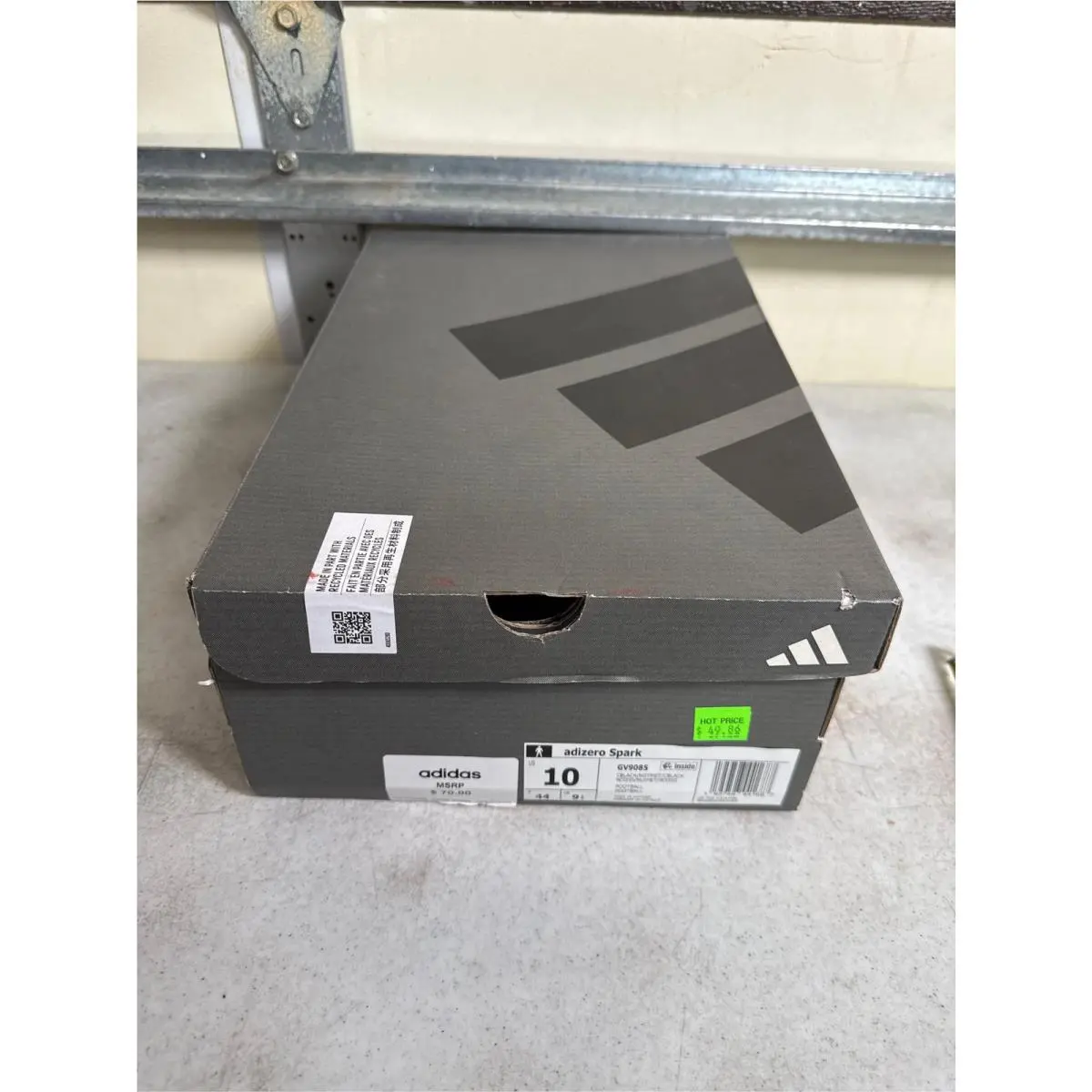 Adidas shoes - Black/Night Metallic/Black (UPC: 195748441687) 6