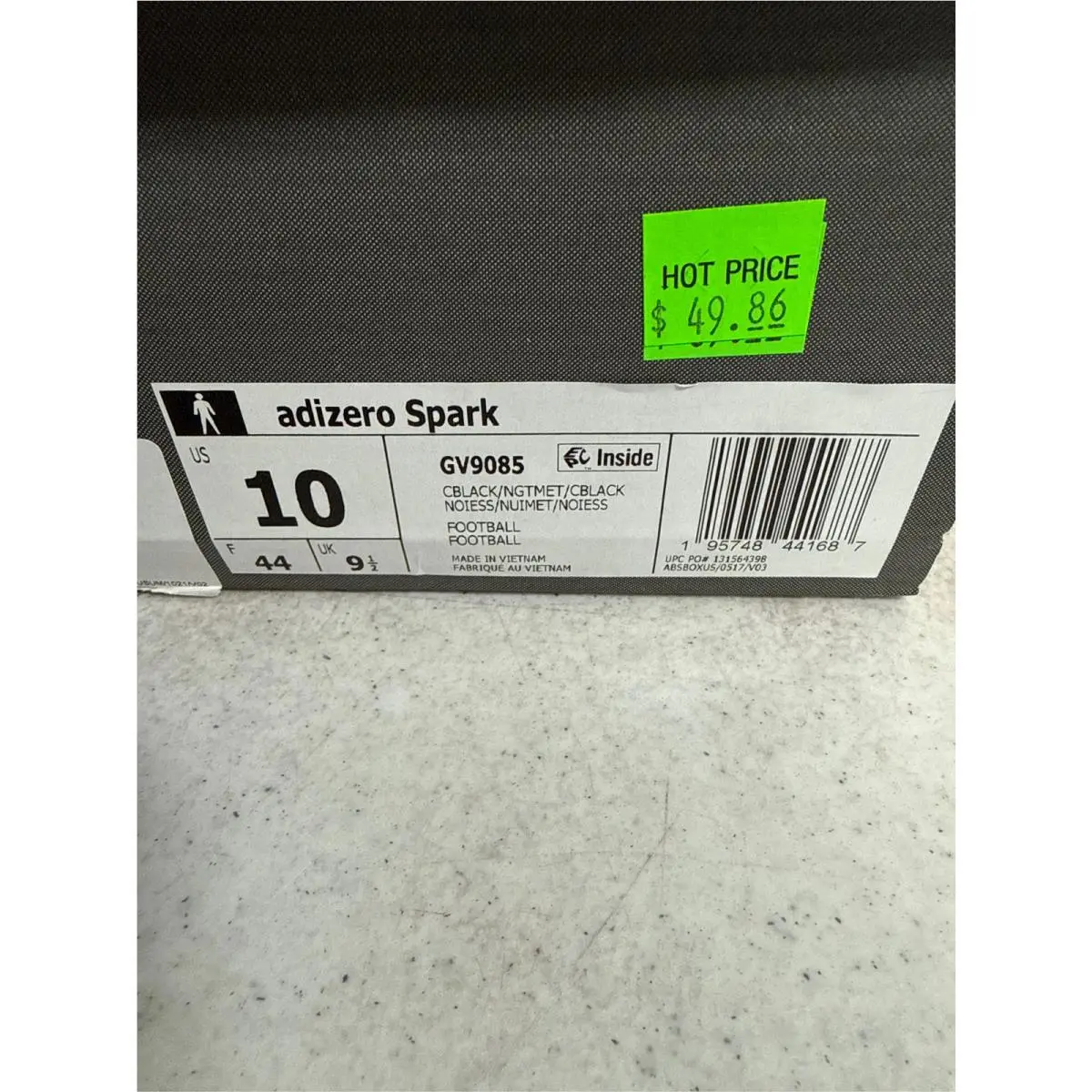 Adidas shoes - Black/Night Metallic/Black (UPC: 195748441687) 7