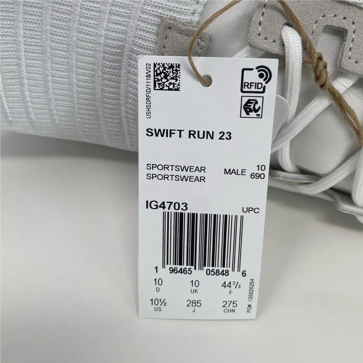 Adidas shoes - White/Core Black (UPC: 196465058486) 1