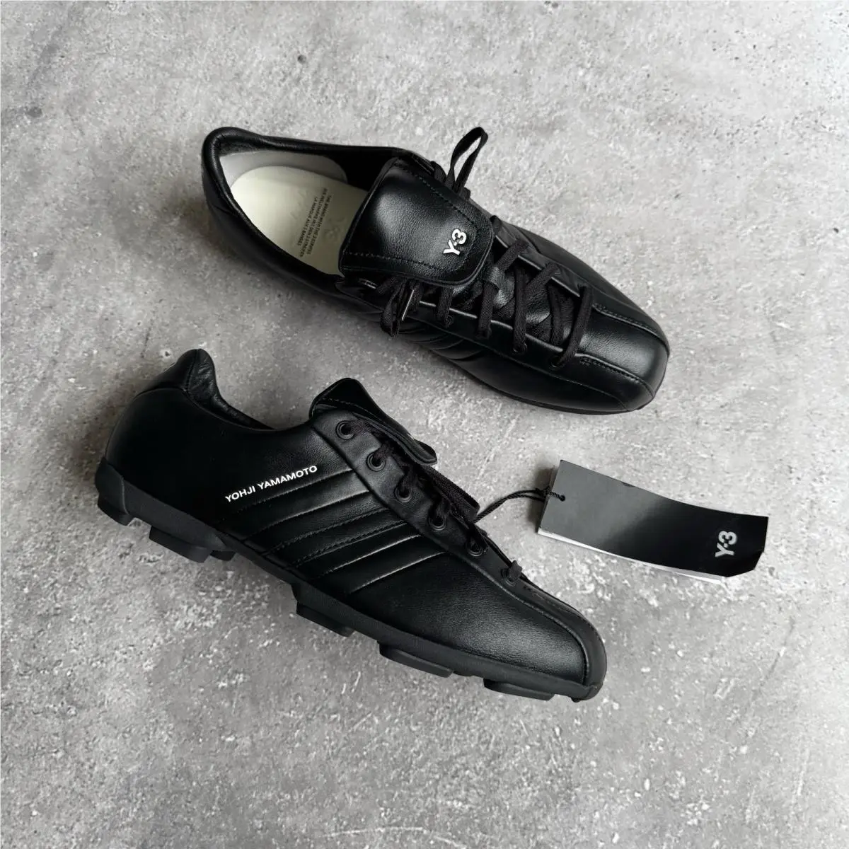 x Yohji Yamamoto Y-3 Field Black Shoes HP9980 Size US 8 UK 7.5 EU 41.5 by Adidas