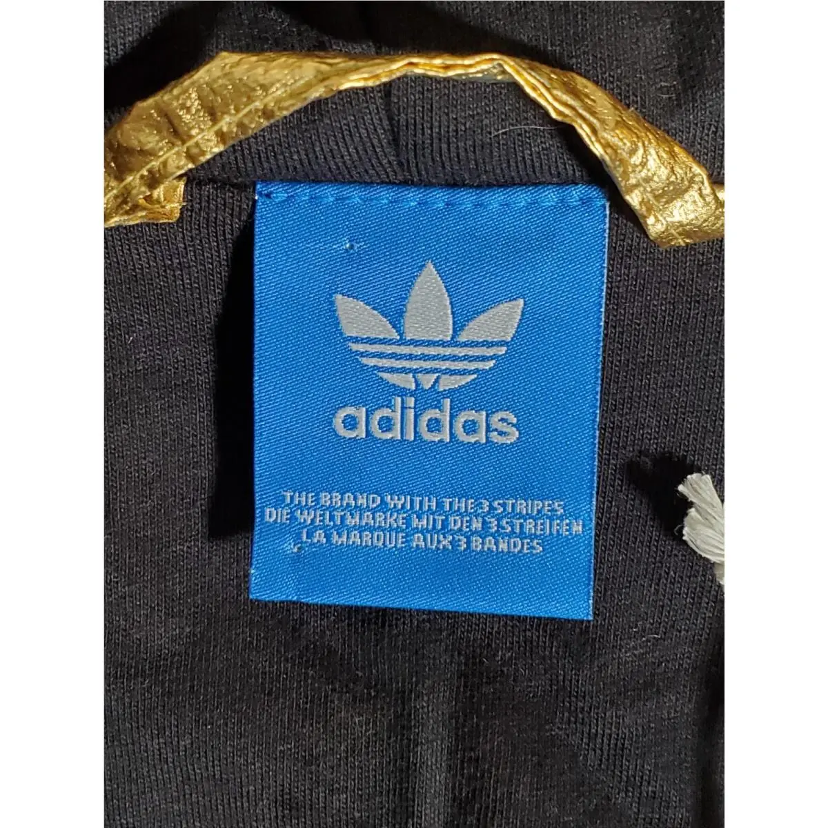 Adidas clothing - Adidas Originals Golden Windbreaker - Originals Golden Windbreaker - BR0290 - Gold (UPC: 191022223055) 8