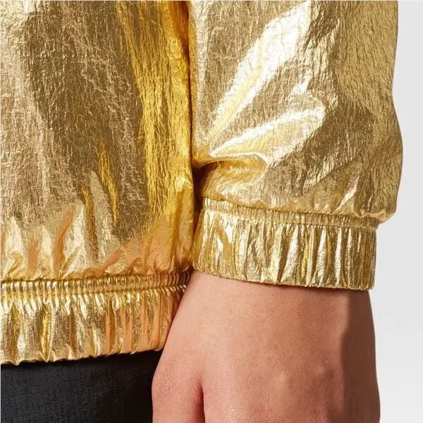 Adidas clothing - Adidas Originals Golden Windbreaker - Originals Golden Windbreaker - BR0290 - Gold (UPC: 191022223055) 1