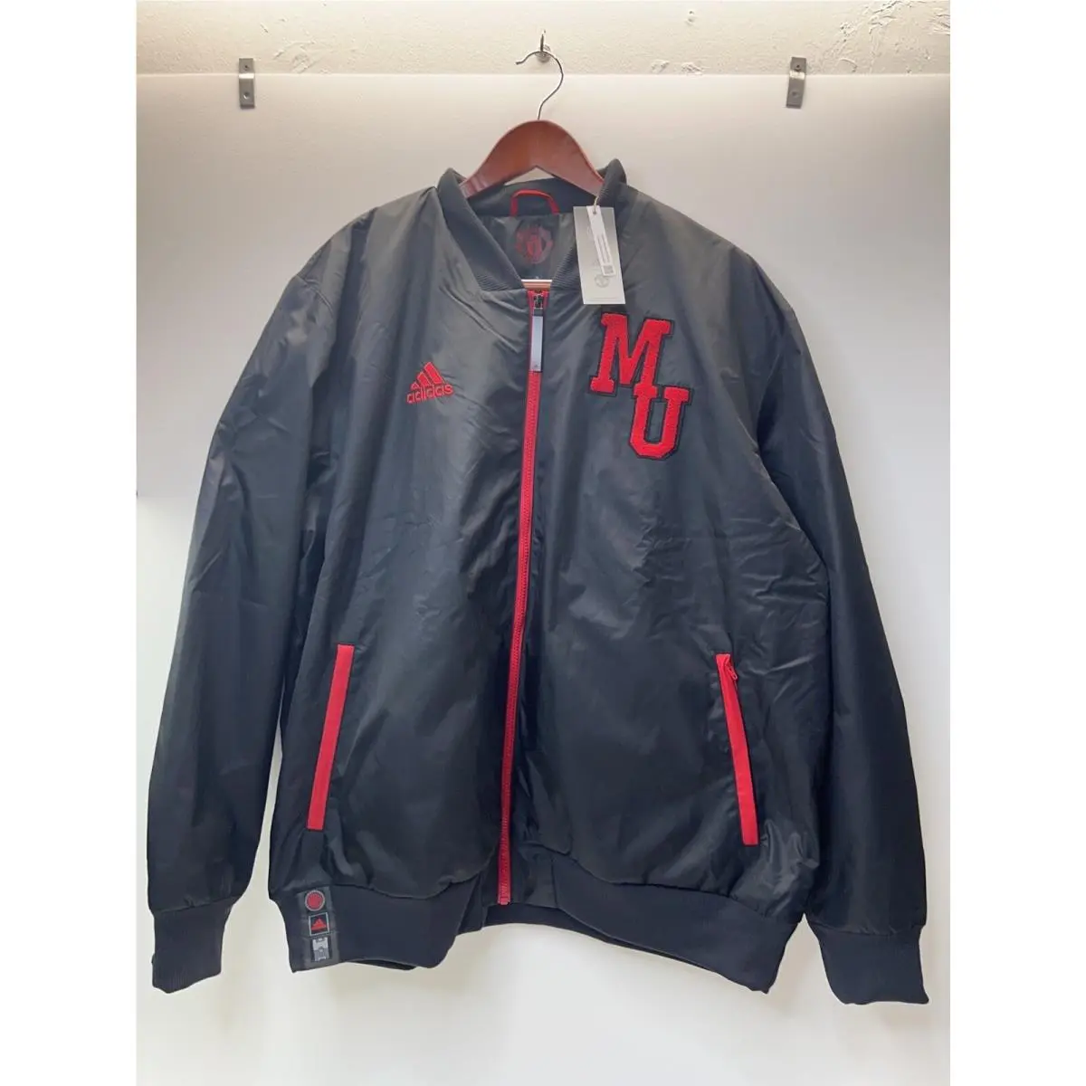 Men`s Manchester United Lunar Year Bomber Jacket 2XL by Adidas