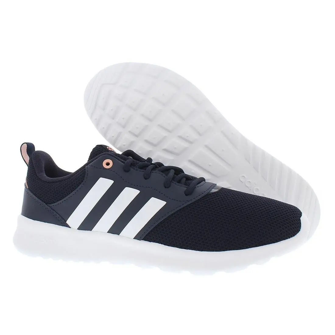 Adidas Qt Racer 2.0 Womens Shoes Size 8 Color: Legend Ink/white/pink - Legend Ink/White/Pink, Main: Blue
