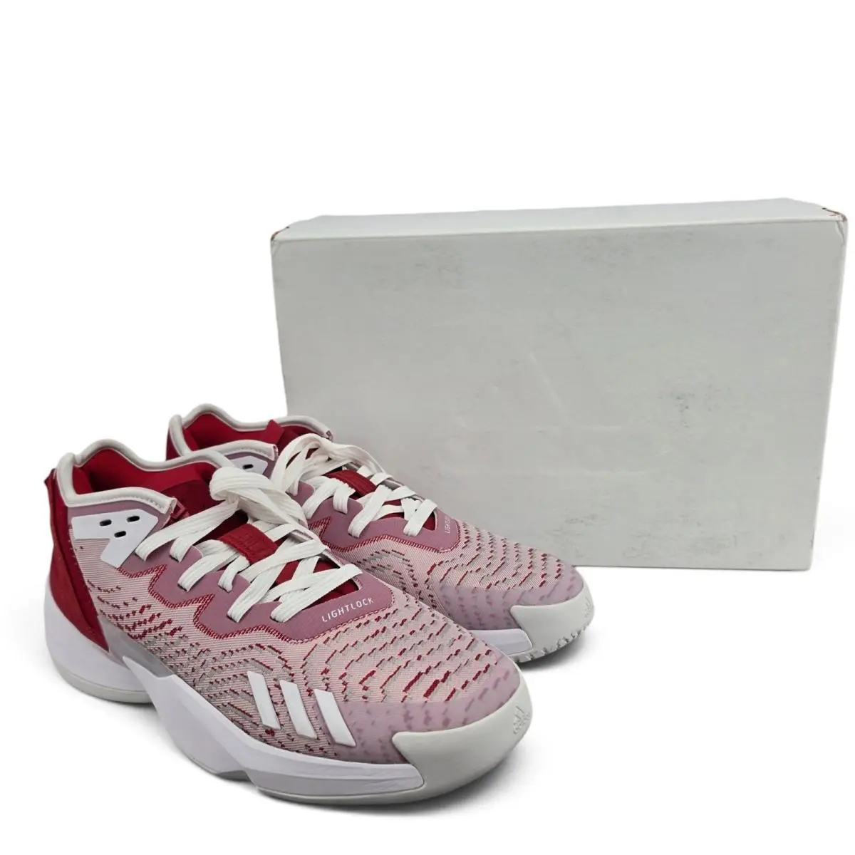 Donovan Mitchell D.o.n. Issue 4 Basketball Shoes Mens 9.5 White Red by Adidas